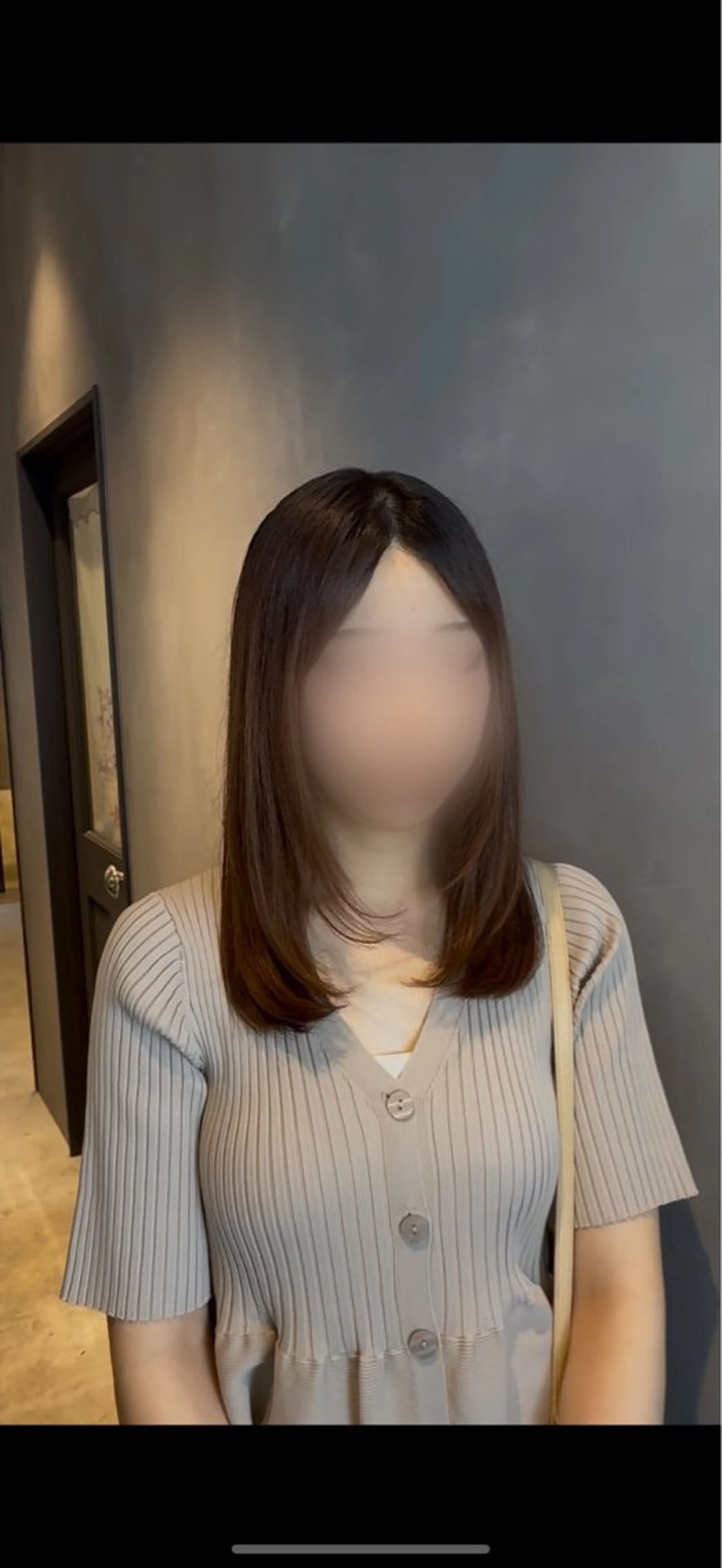 ミディアム レイヤーカット 似合わせカット/ レディース特化/佑月のヘアスタイル