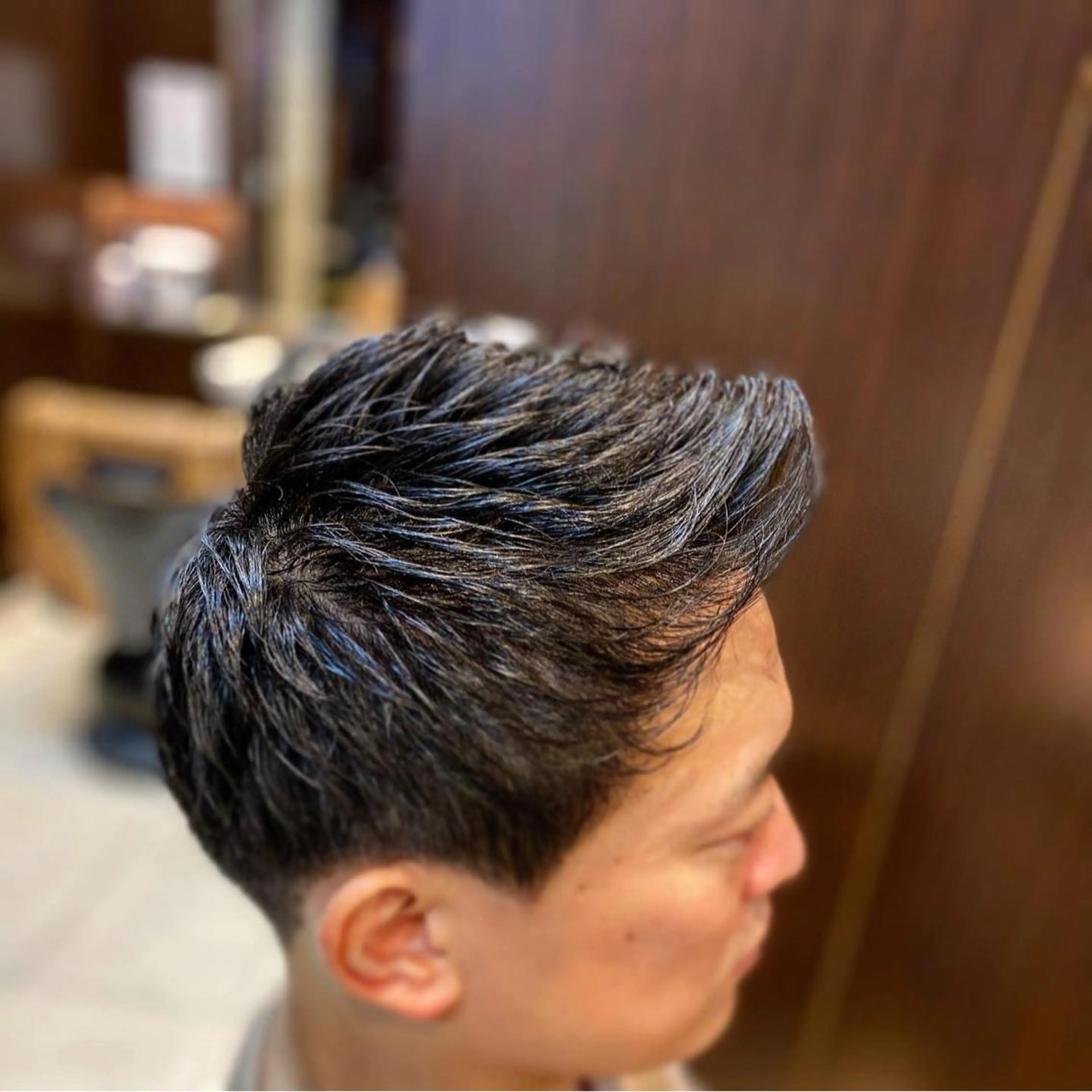 ショート 佐々木 宥人のヘアスタイル