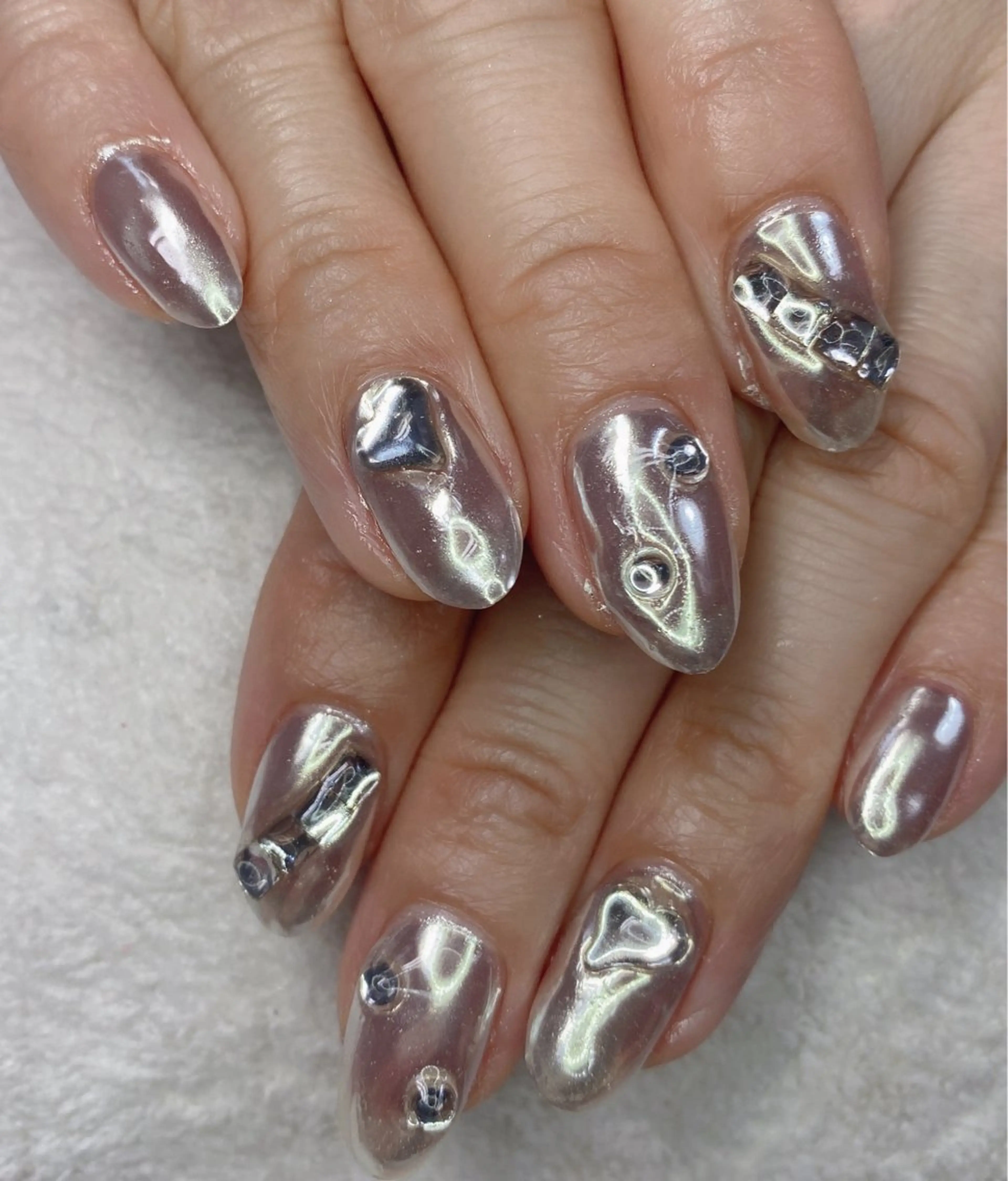 ネイル ミラーネイル MYU Nails所属・MYU Nailsのネイルデザイン