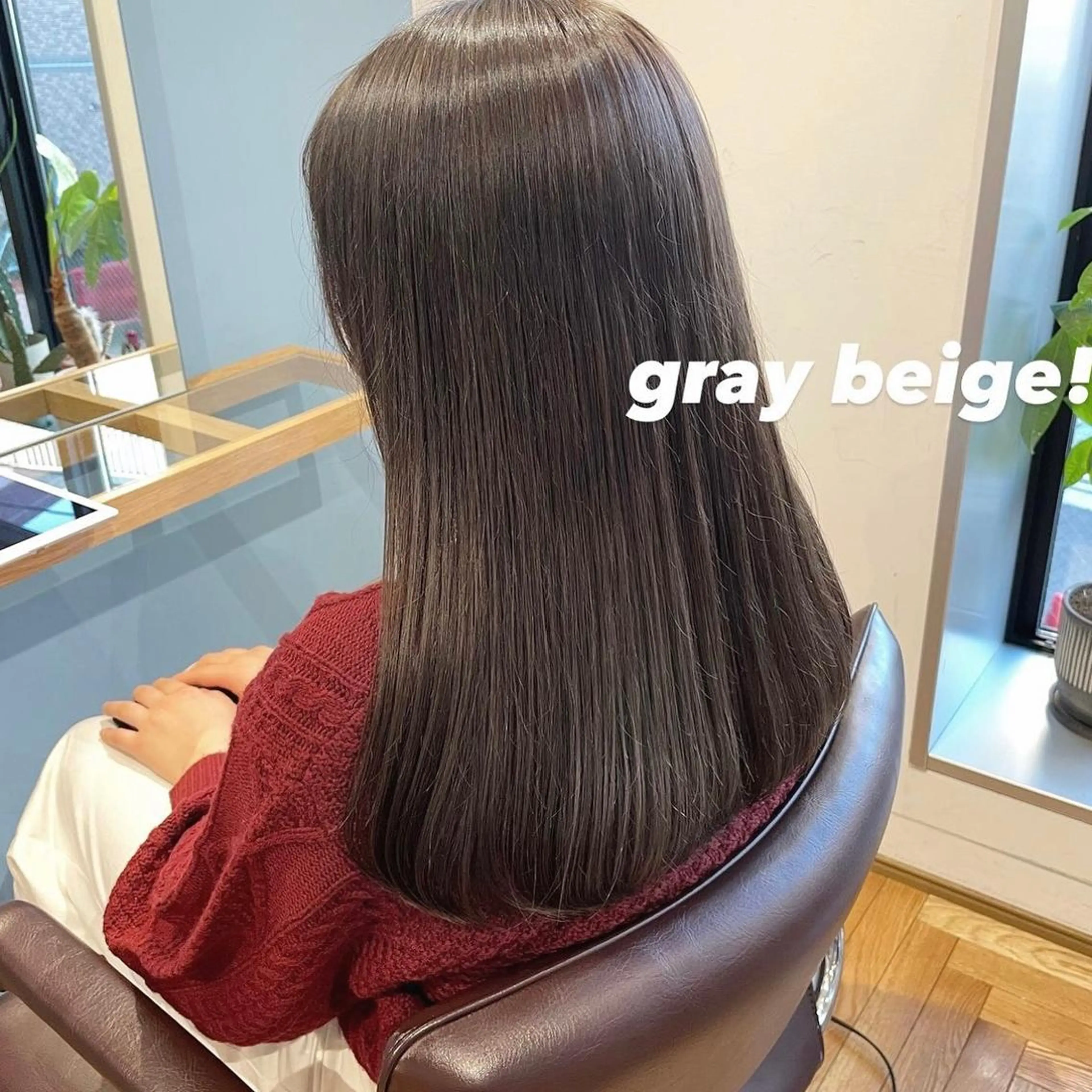 セミロング カラー パーマ ヘアアレンジ ネイル マツエク・マツパ グレージュ トレンド眉🌈✨ arisaのマツエク・マツパデザイン