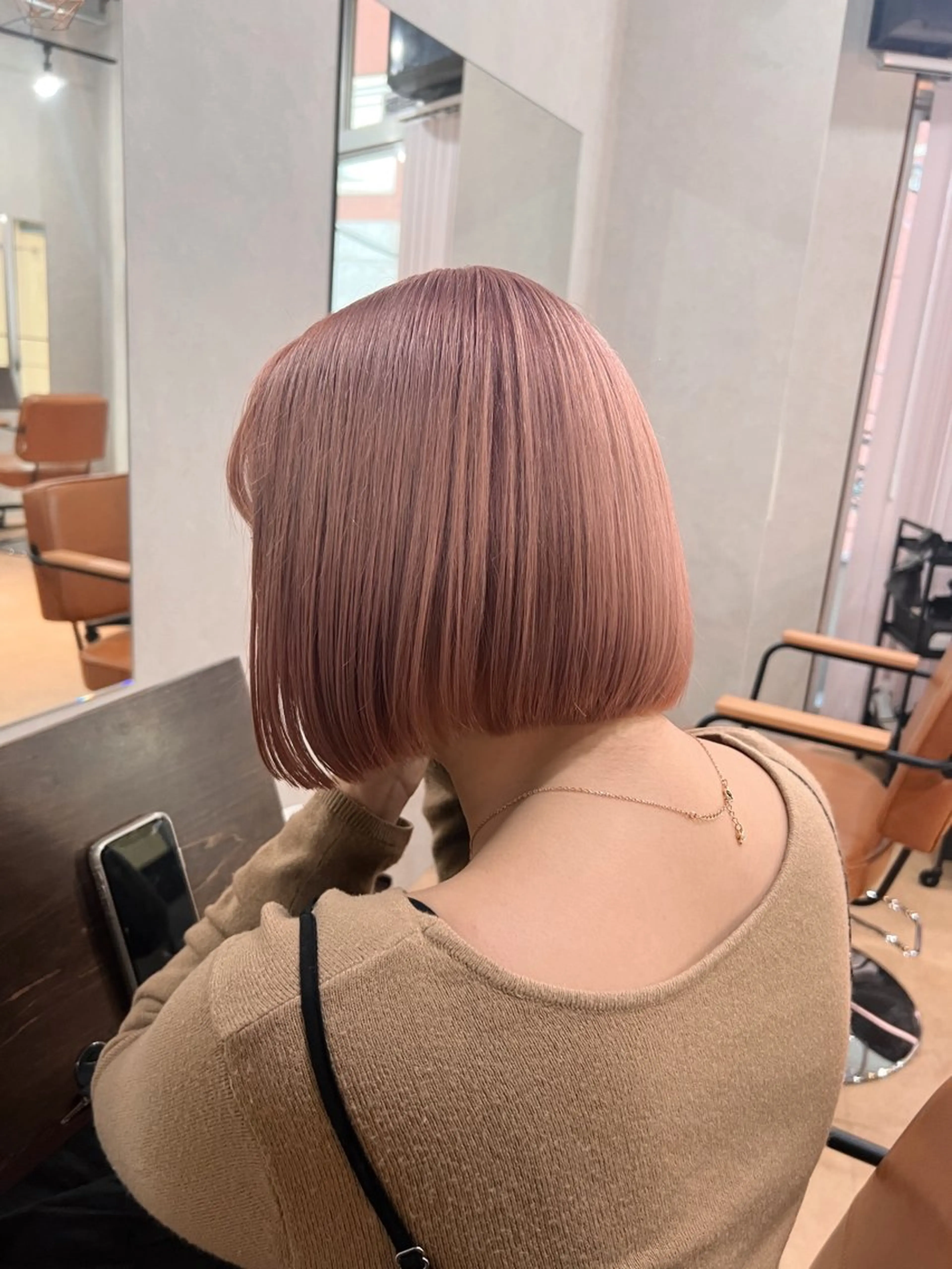 ショート カラー 🎗️mellow 神戸三宮 髪質改善のヘアスタイル