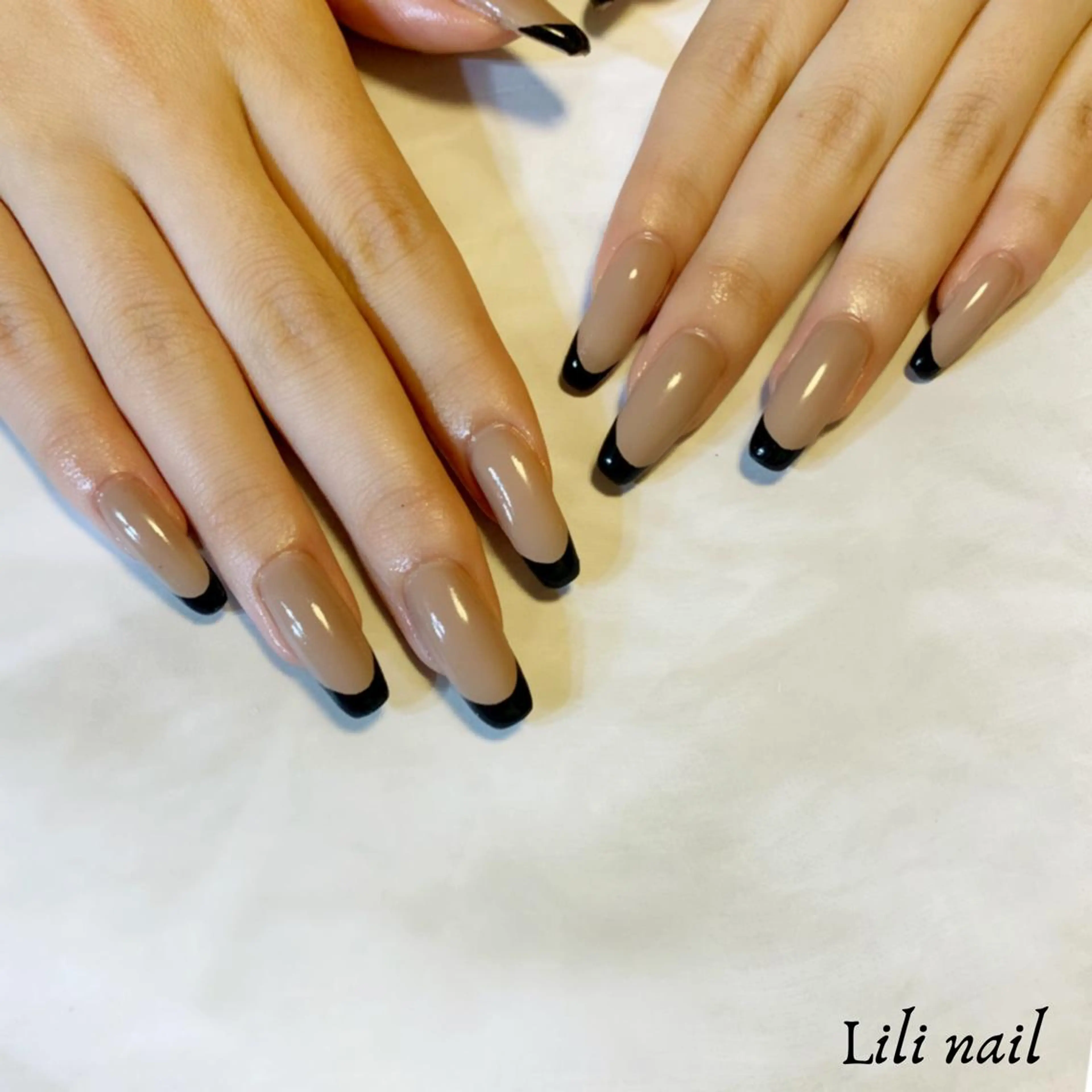 ネイル フレンチネイル ワンカラーネイル Lili beauty salon所属・Lilibeauty salonのネイルデザイン