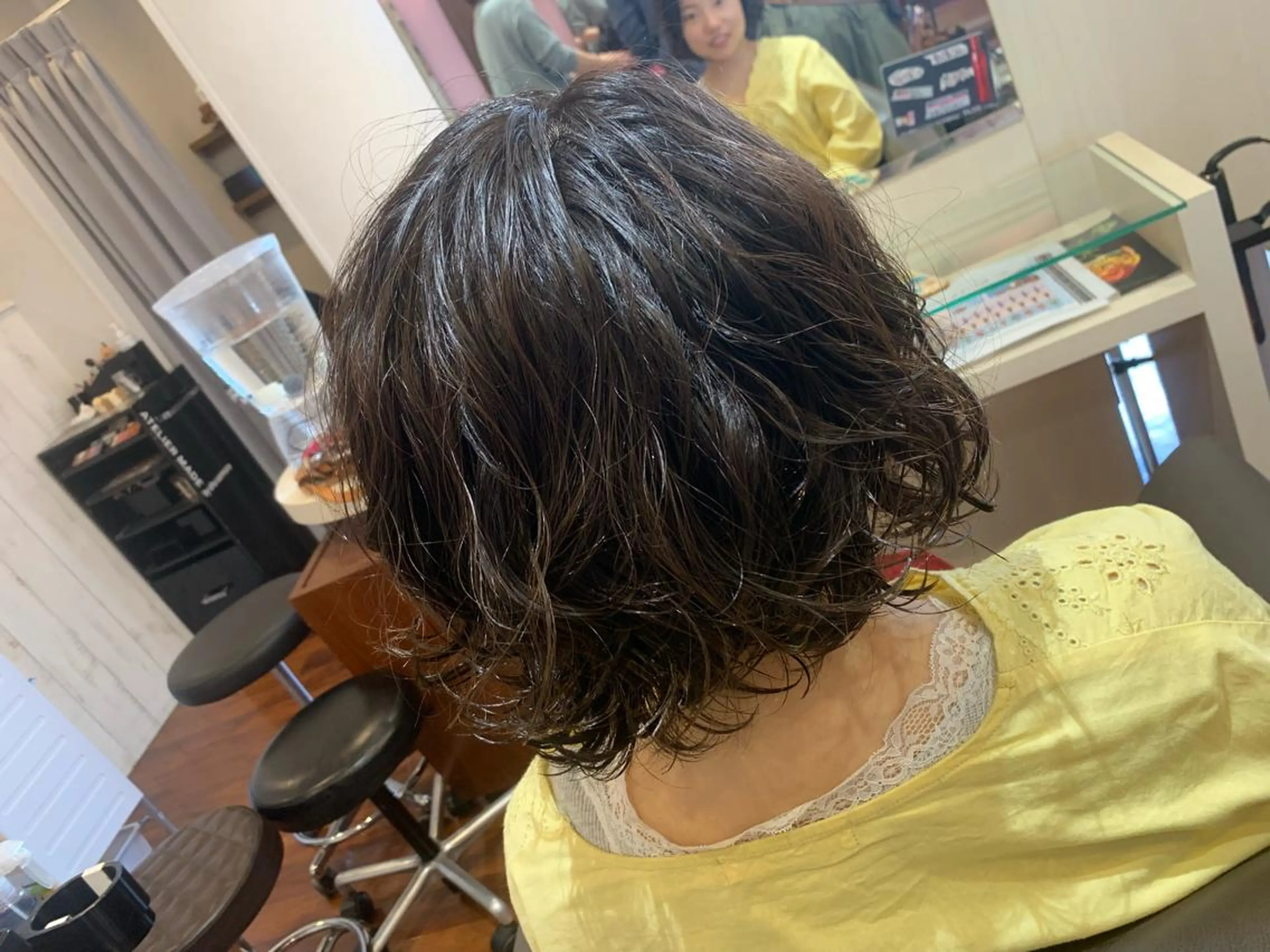 ショート カラー パーマ march merryのヘアスタイル