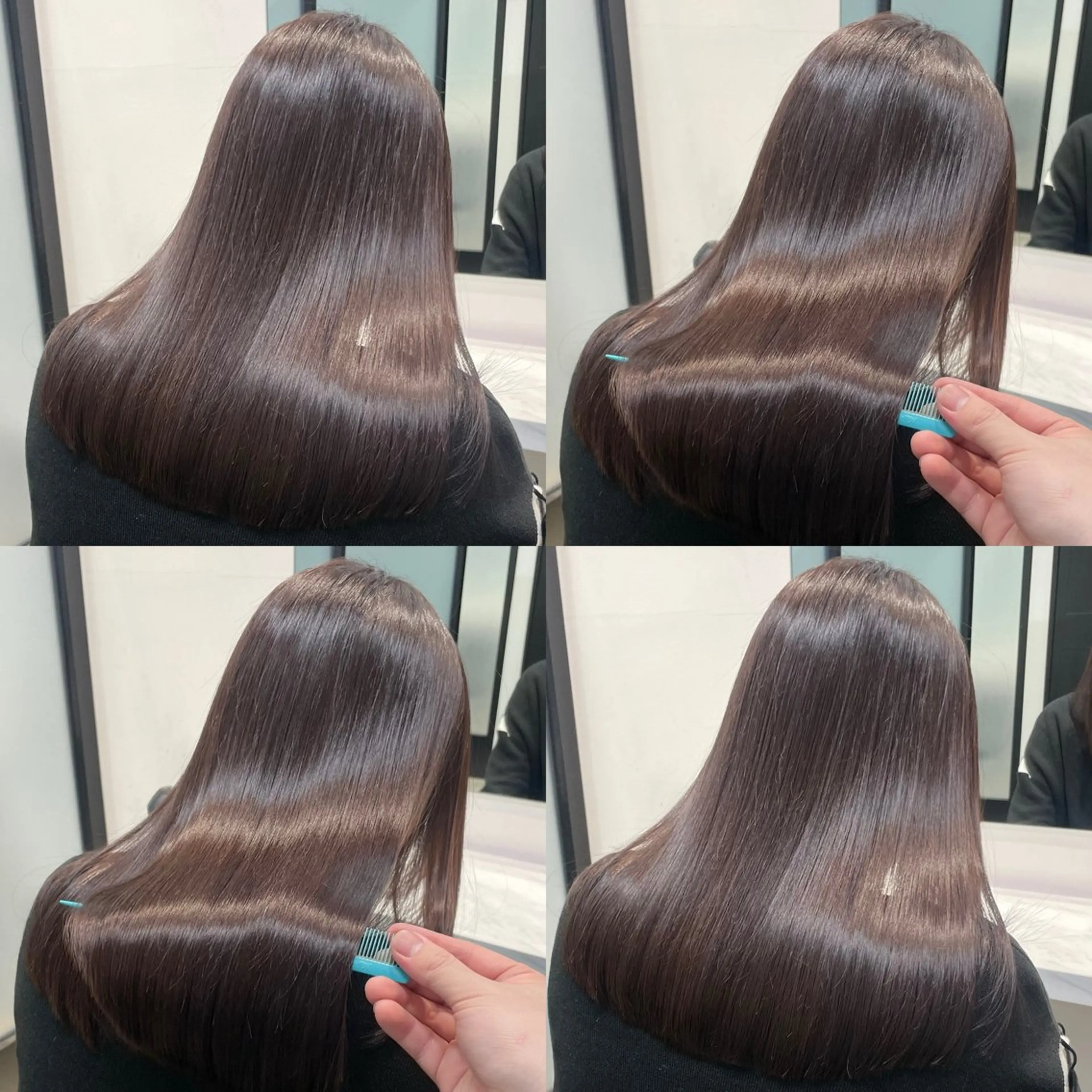 セミロング 山口滉斗/美髪 縮毛矯正/髪質改善のヘアスタイル