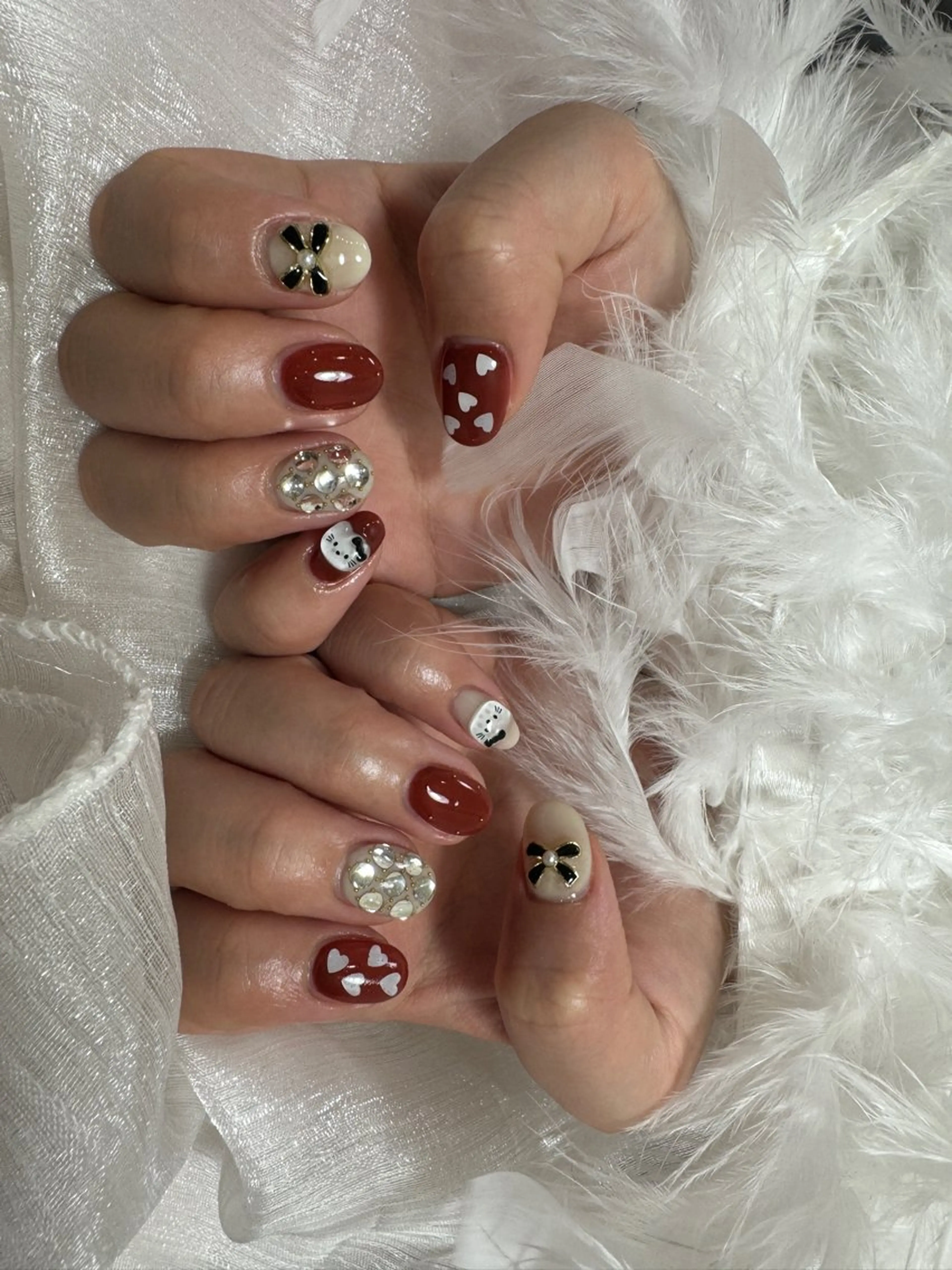 ネイル ハンドネイル ハンドケア DEMAIN- 🕊️研修のネイルデザイン