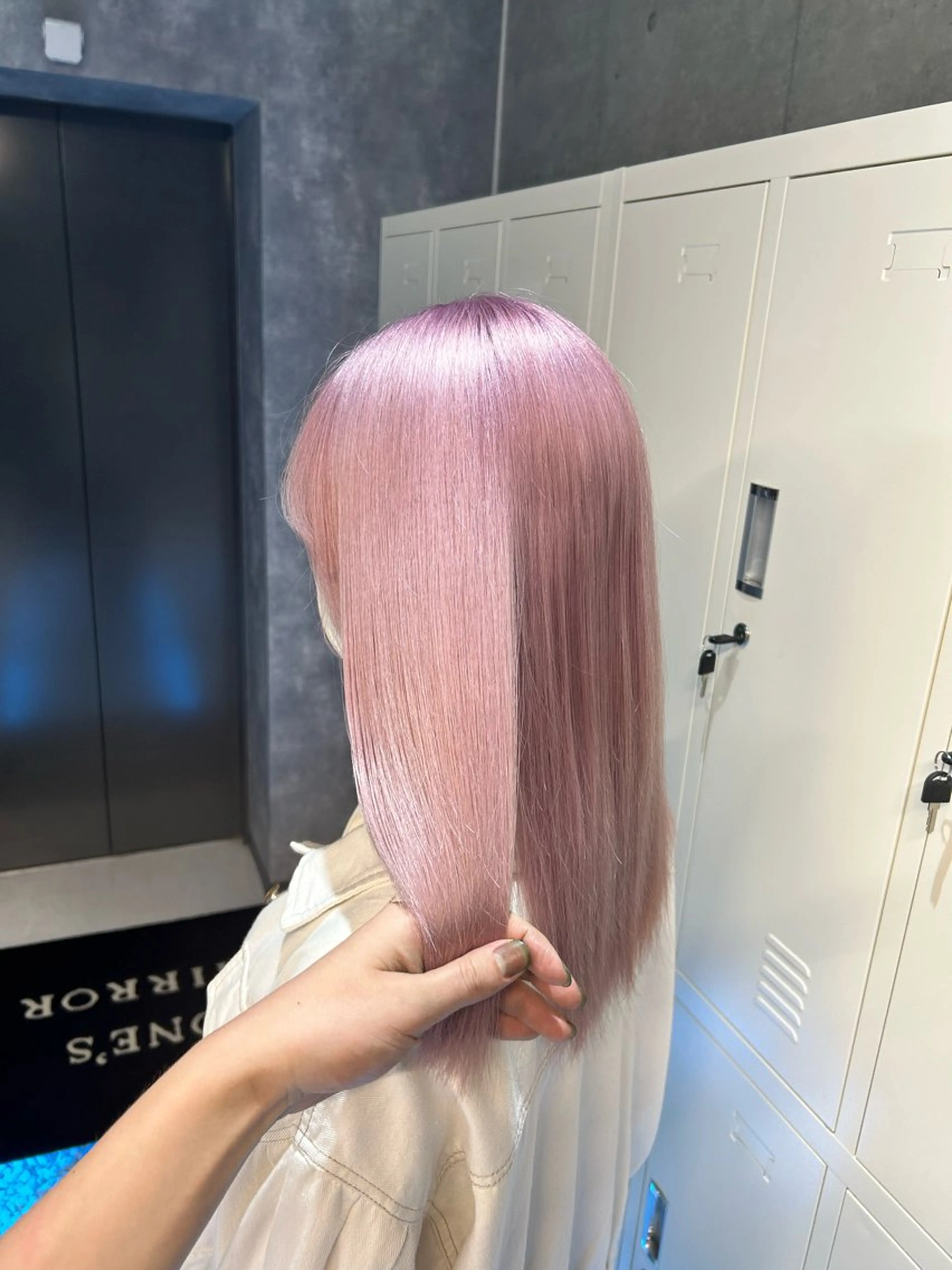 セミロング ヘアカラー トリートメント ✨メンズ特化& ブリーチ特化Ryuのヘアスタイル