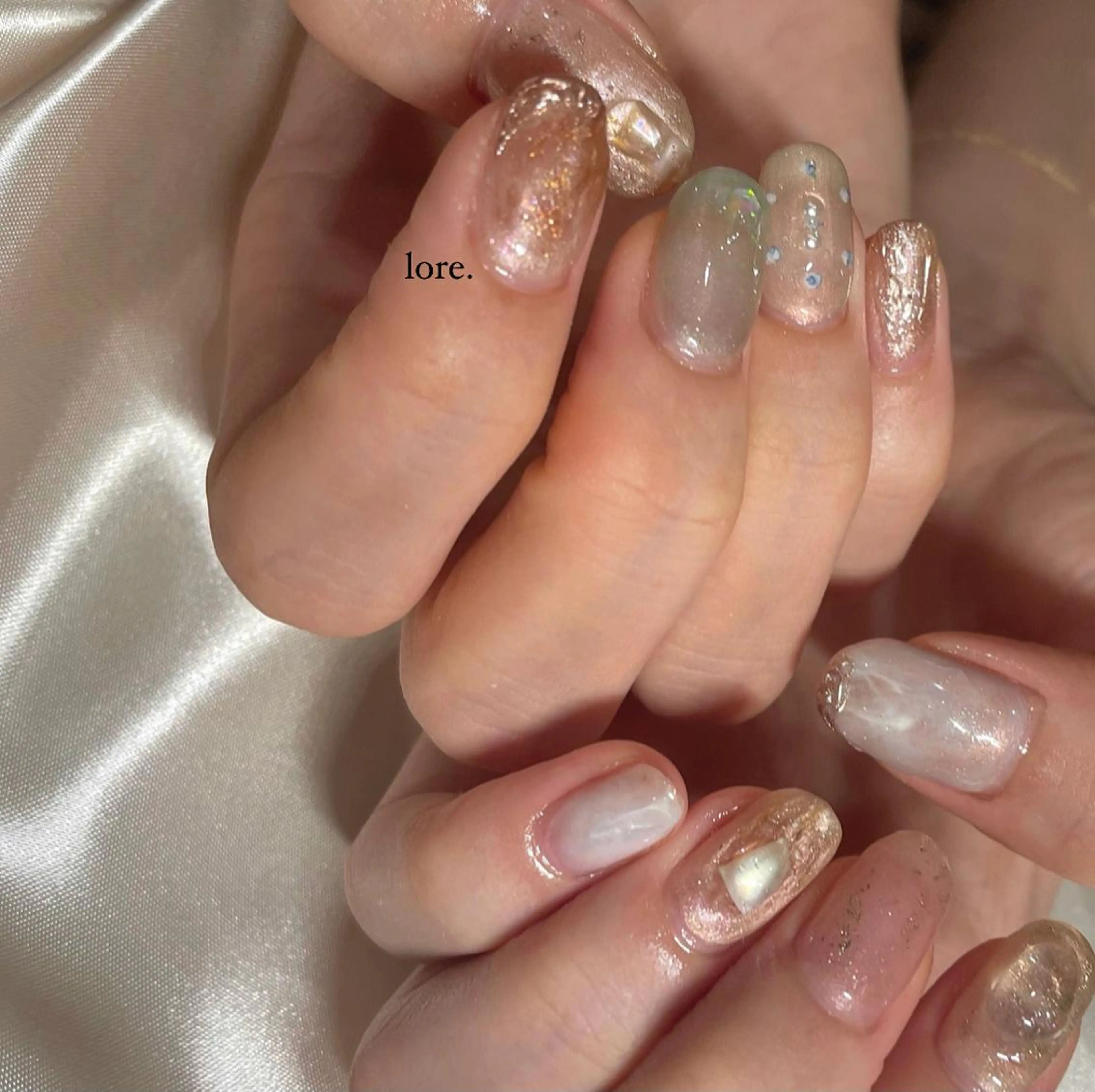 ネイル lore. nailのネイルデザイン