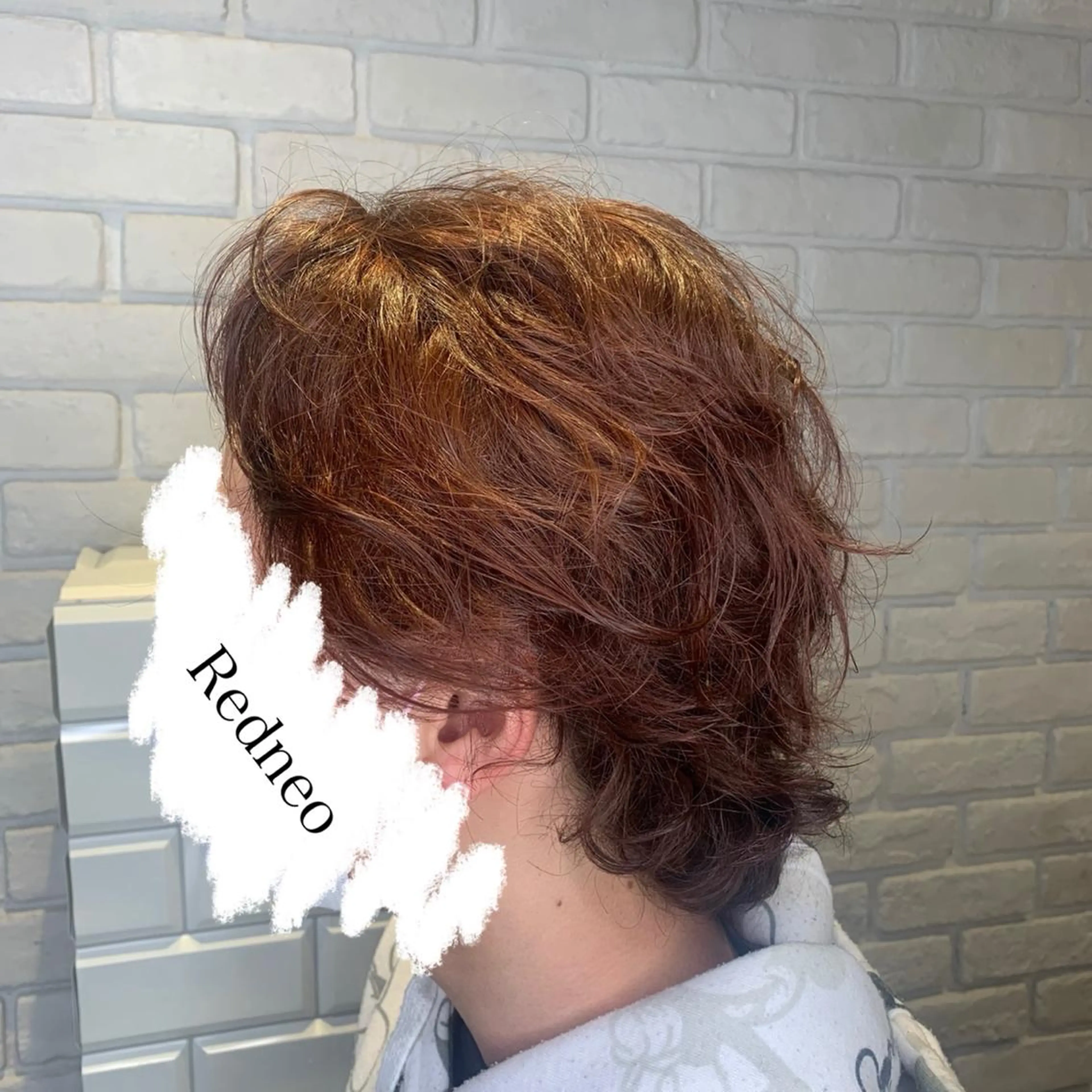 カラー メンズ 髪質改善/縮毛矯正 艶カラー/珠聡のヘアスタイル