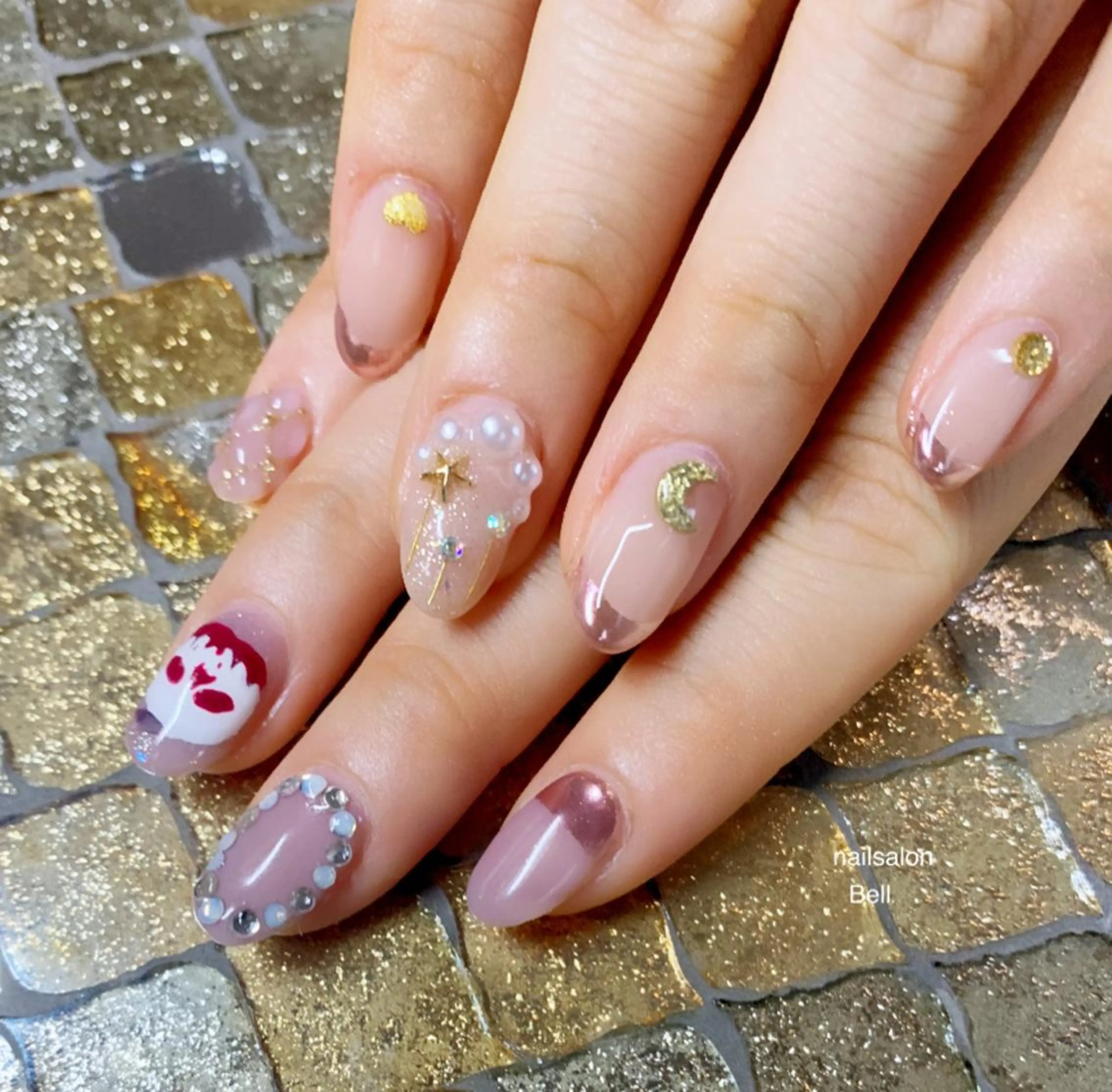 ネイル ハロウィン Y. Reonaのネイルデザイン