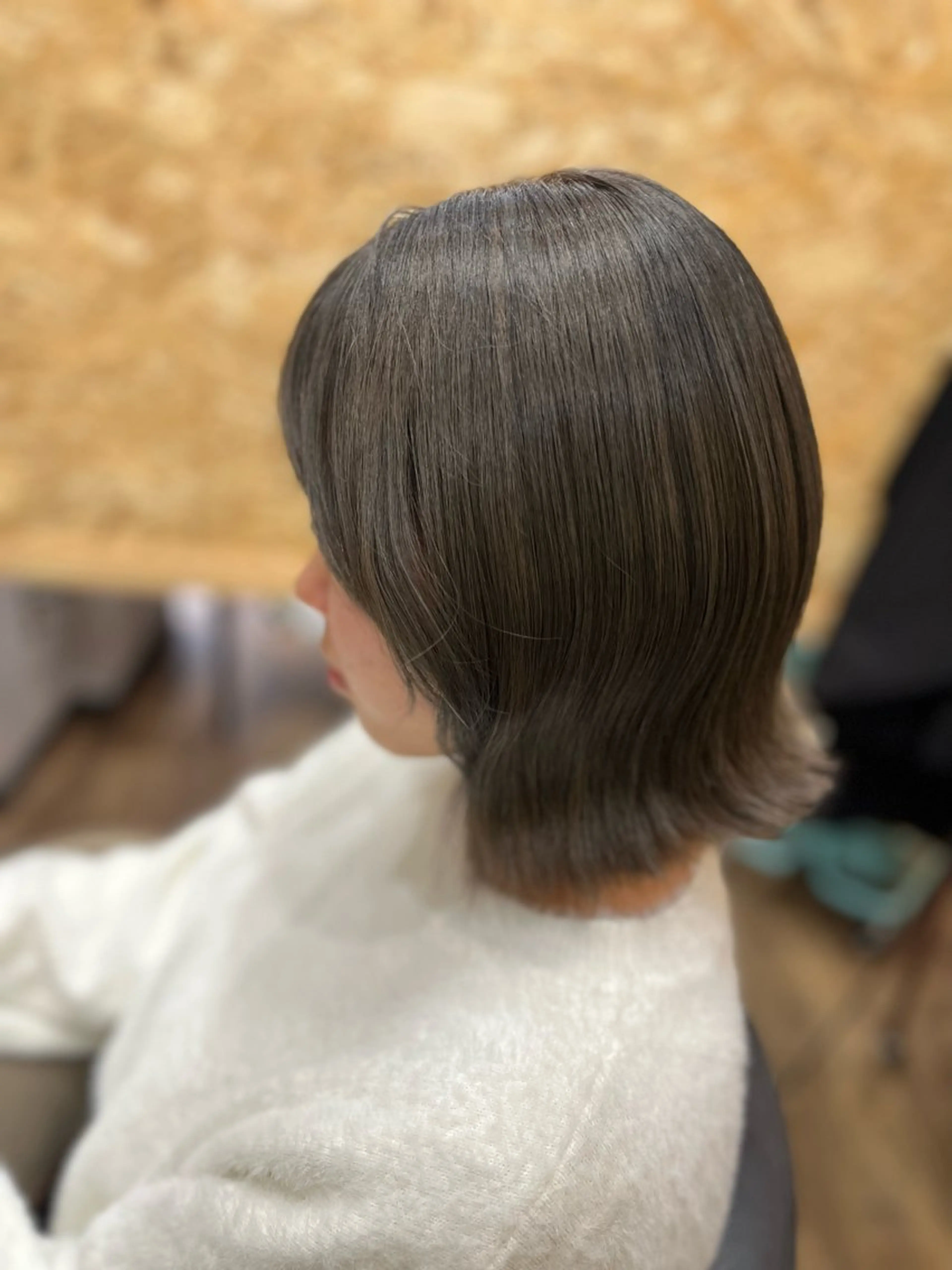 ミディアム カラー グレージュ 【髪質改善都賀】 chisatan🍊のヘアスタイル