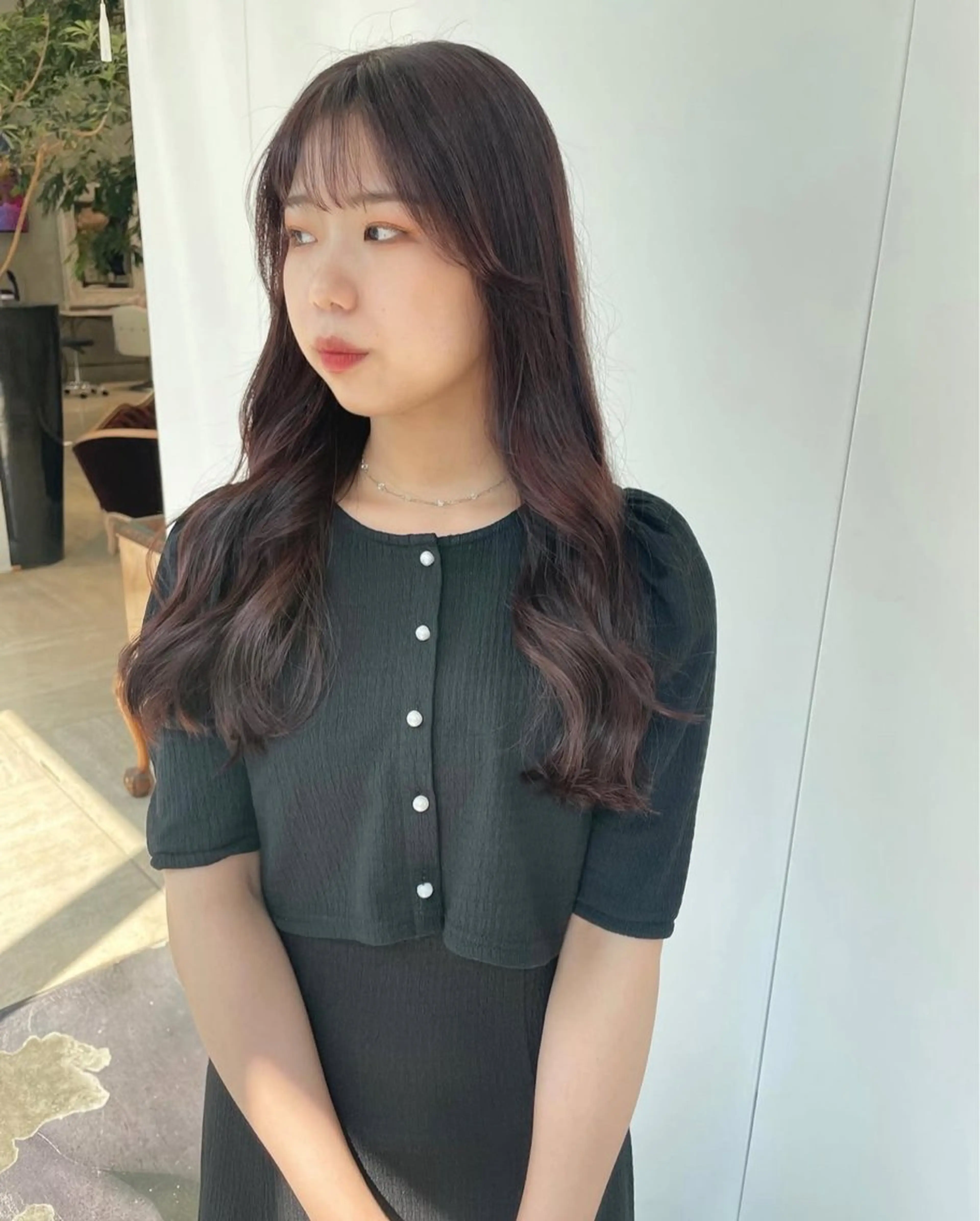 ロング カラー 岩田菜央 《武蔵小杉》のヘアスタイル