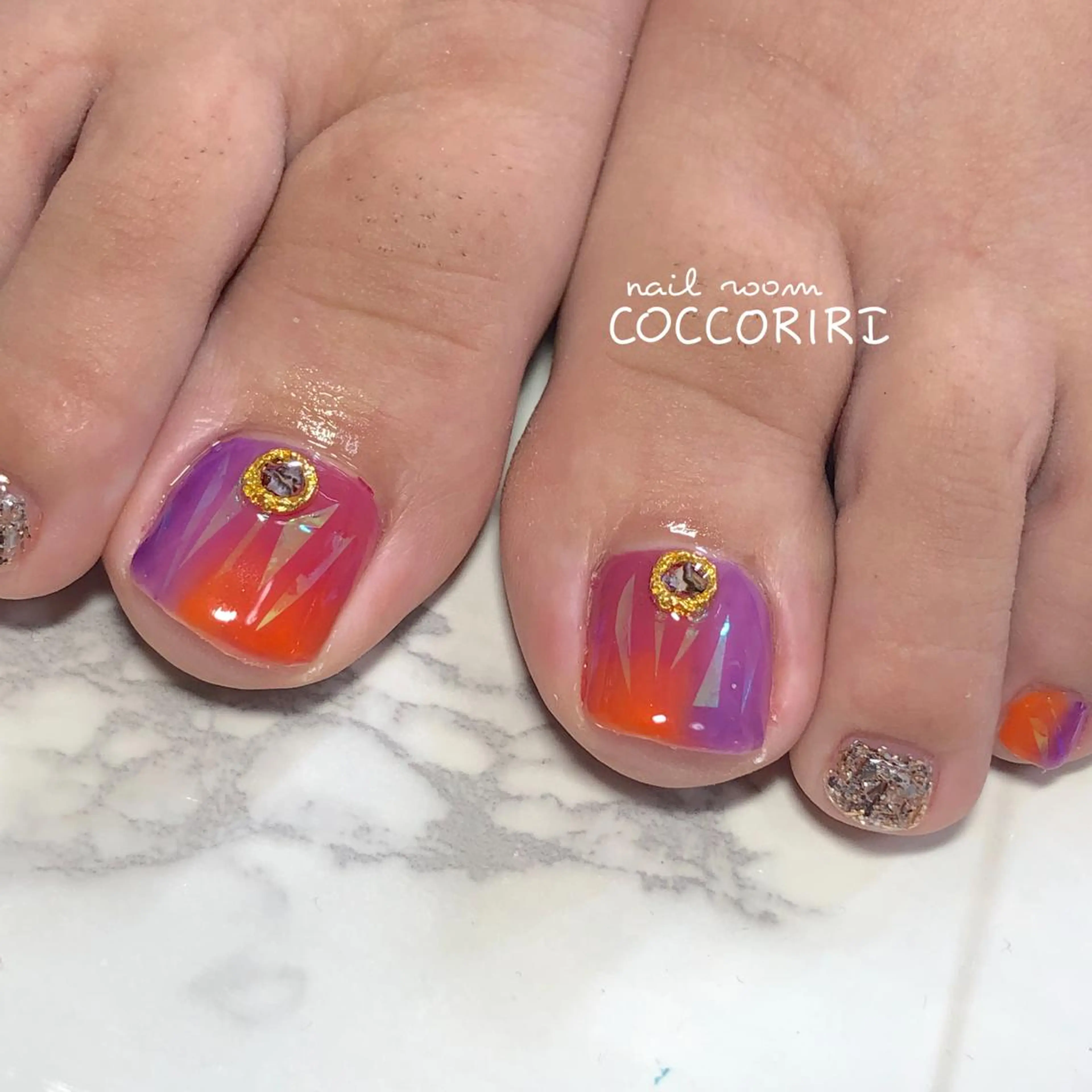 キッズ ネイル フットネイル ensowa✱laf NAILのネイルデザイン