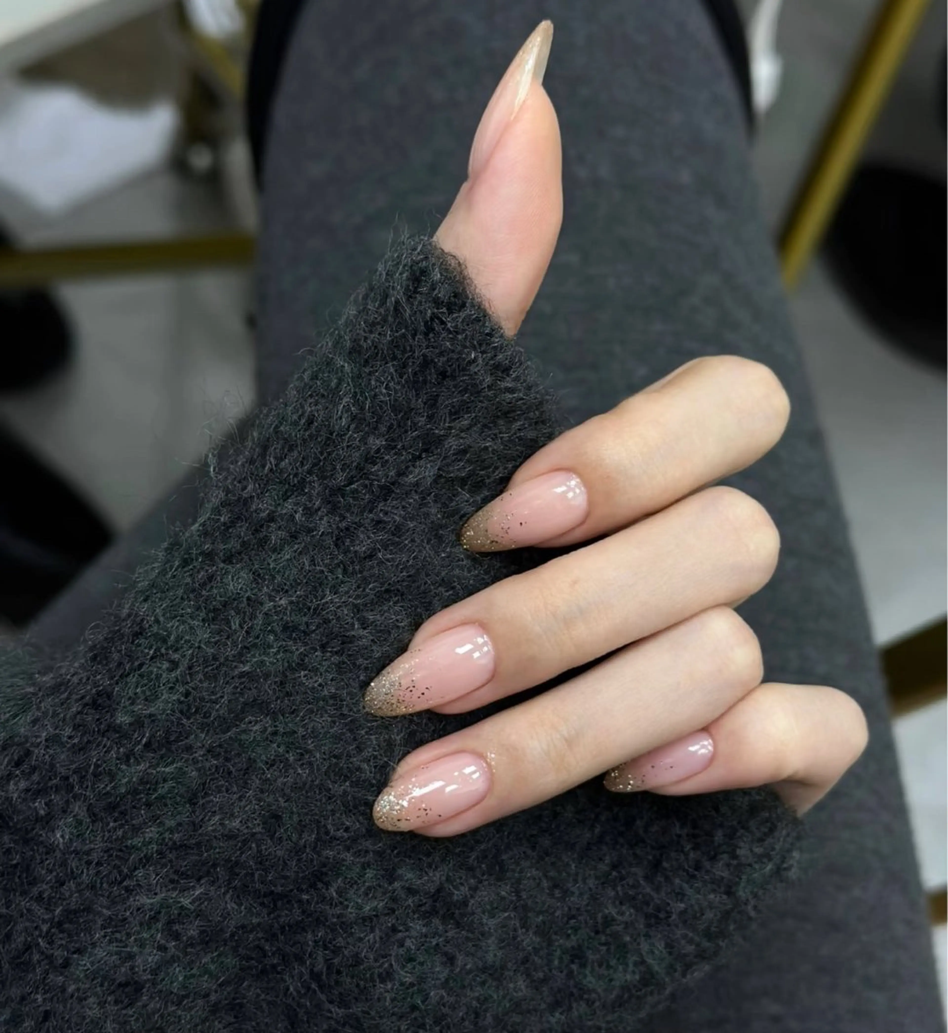ネイル ハート ミラーネイル 持ち込み ピンク ワンホンネイル July Nailのネイルデザイン