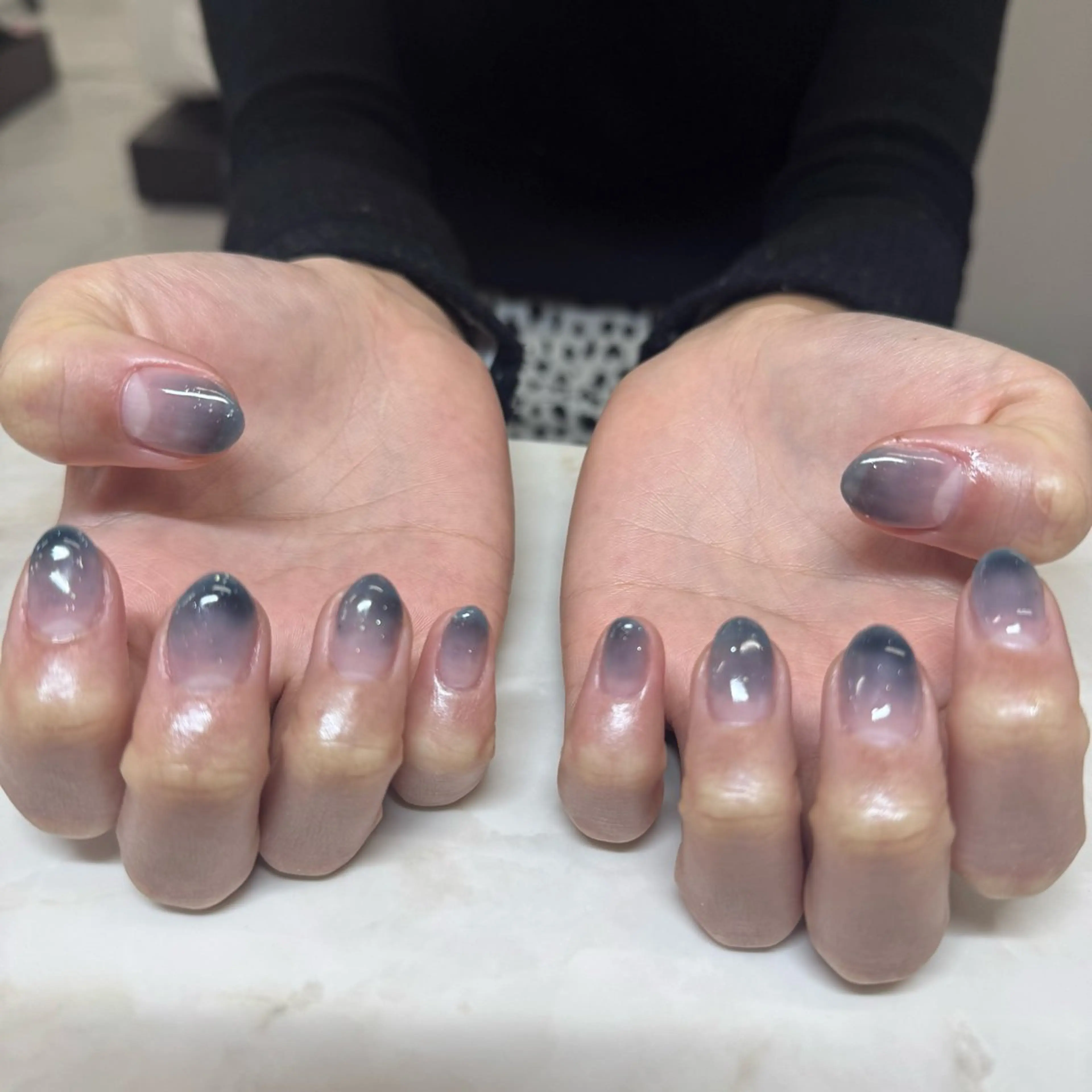 ネイル グラデーション Beauty salon Attc所属・Attc 上小田井店のマツエク・マツパデザイン