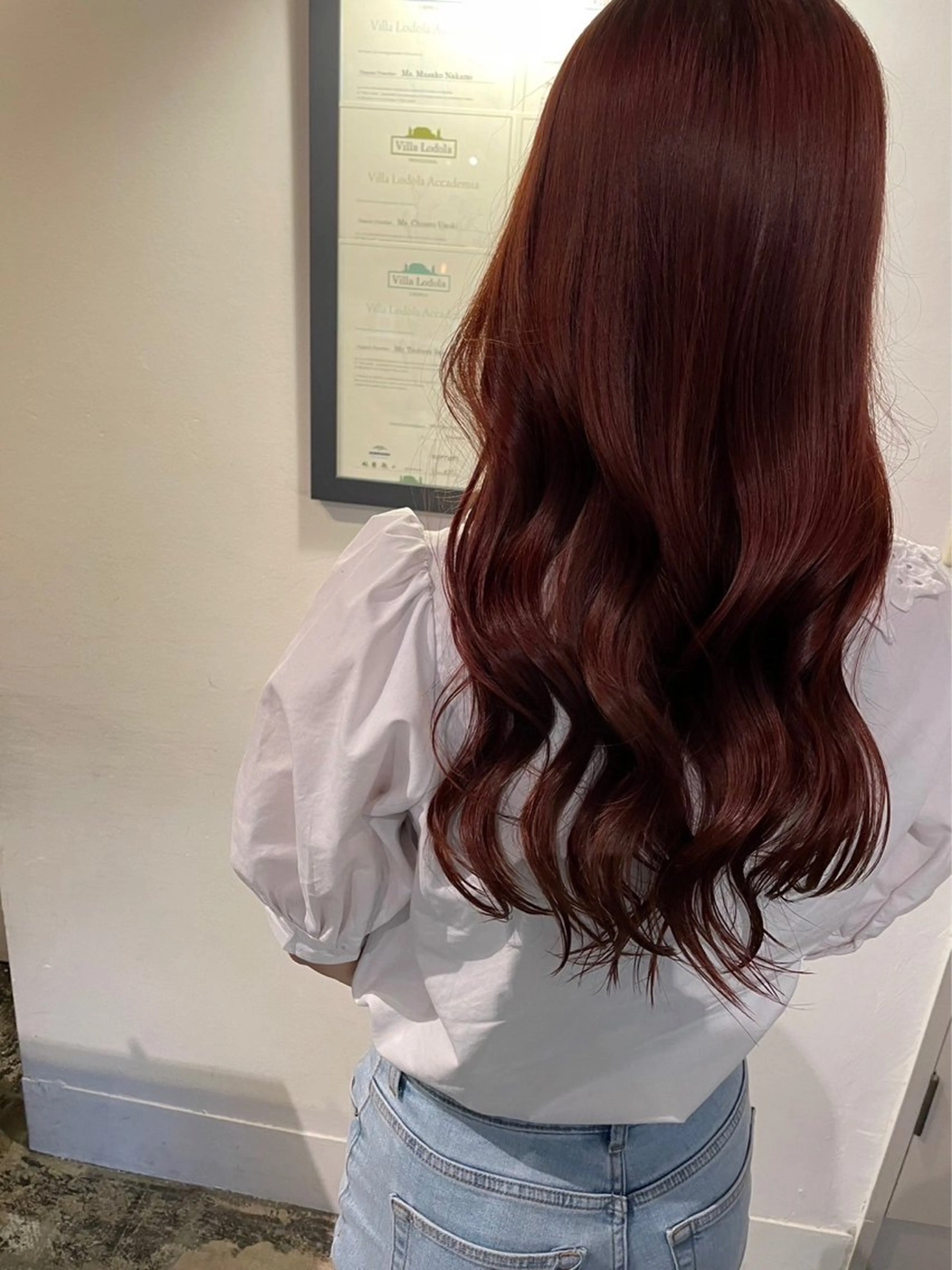 ロング ヘアカラー トリートメント きたむら ひかりのヘアスタイル