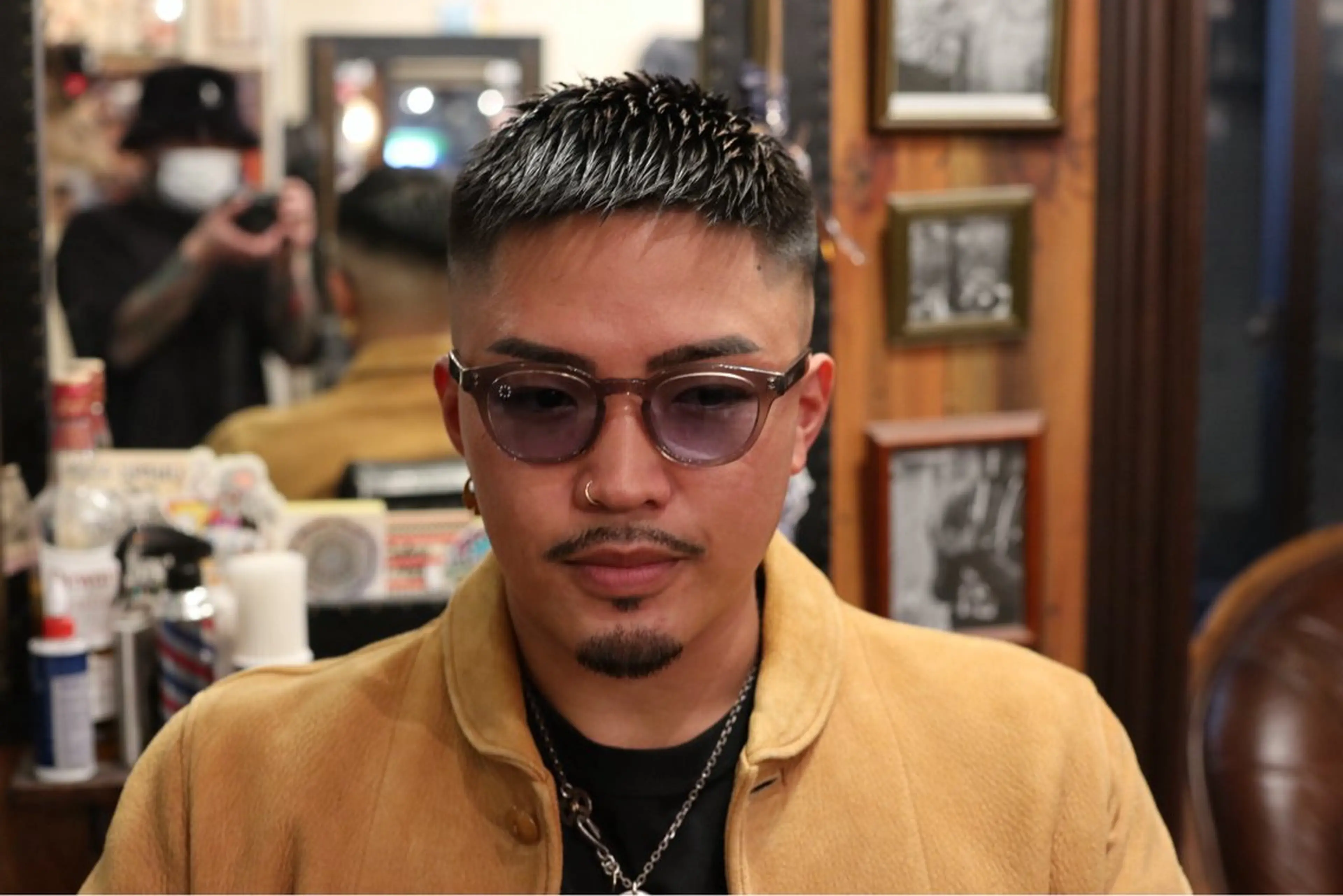 メンズ フェードカット 断髪刈舞 STAFFのヘアスタイル