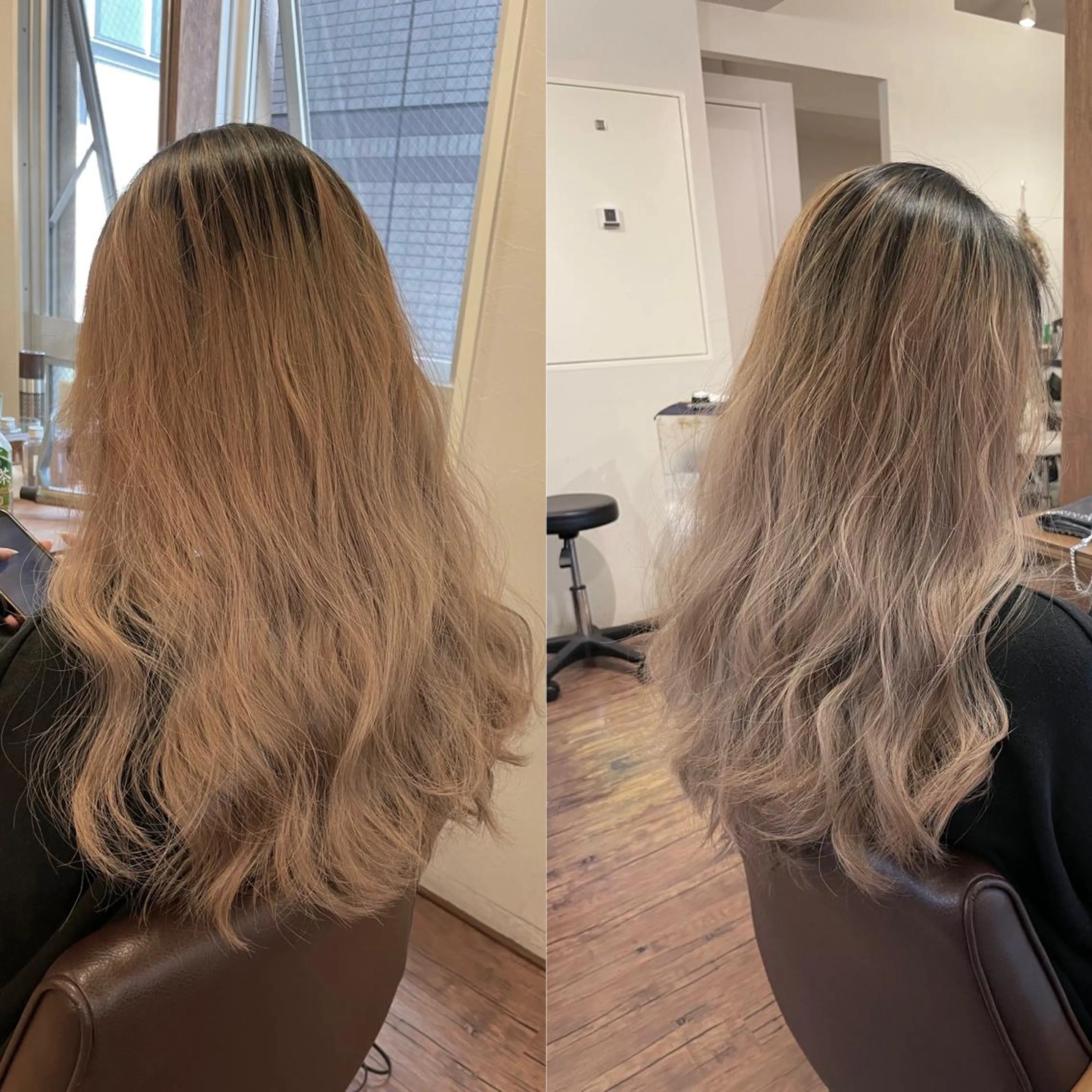 ロング 加藤 泰輔のヘアスタイル