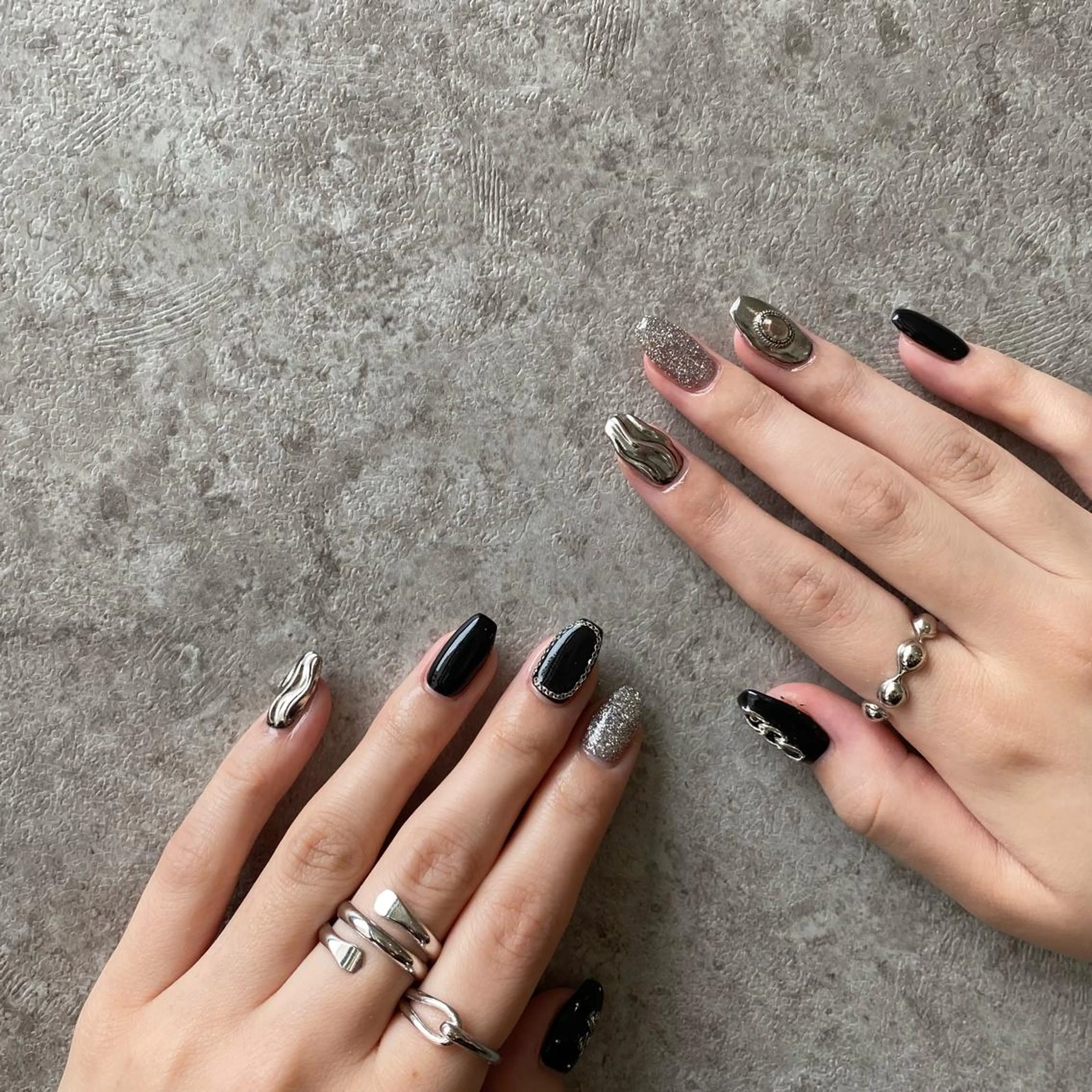 ネイル ハンドネイル フットネイル reco nail所属・池田 美穂のネイルデザイン