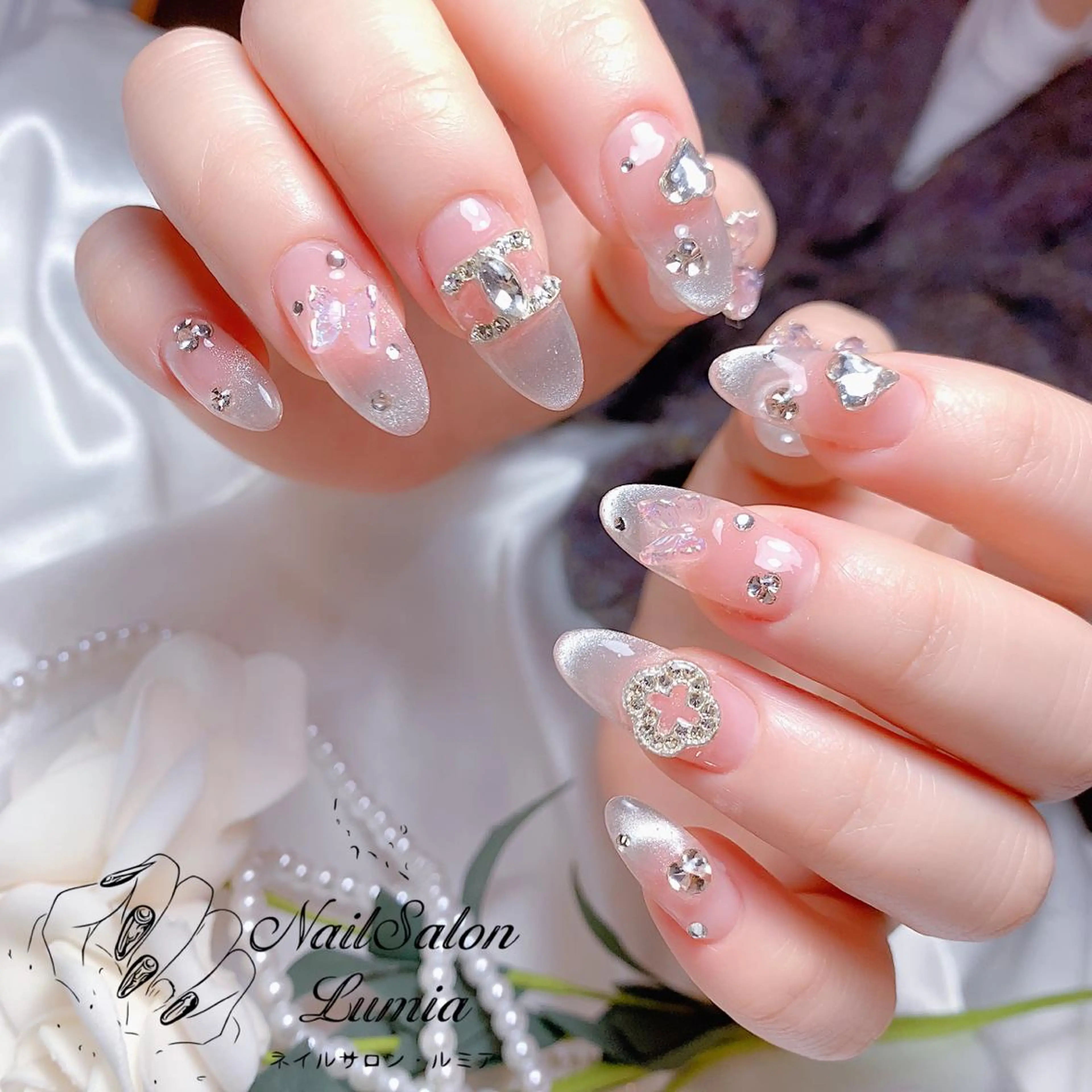 ネイル ハンドネイル ネイルサロン ルミア Lumia 店長のネイルデザイン