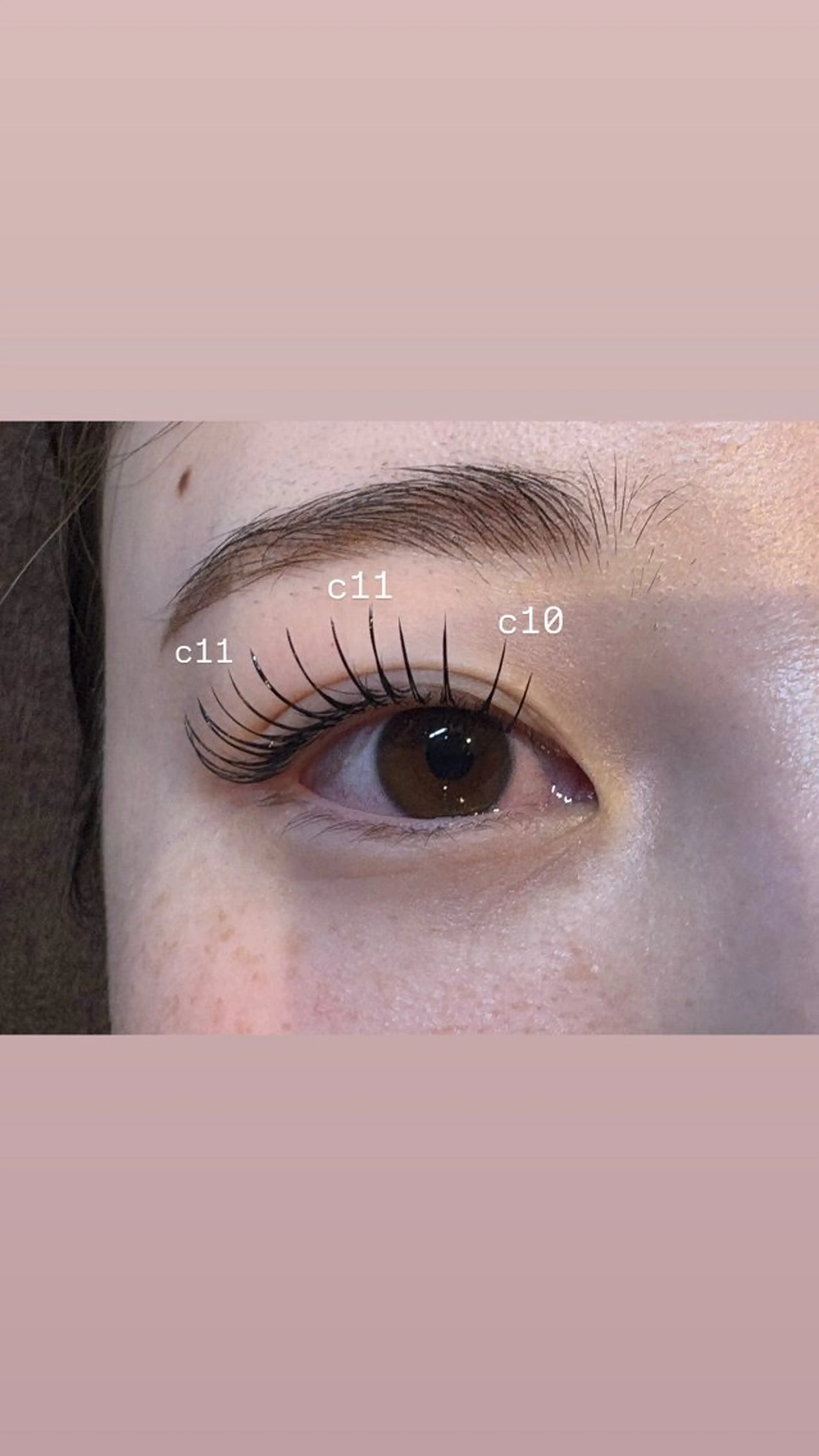 マツエク・マツパ フラットラッシュ CHURA yurikaのマツエク・マツパデザイン