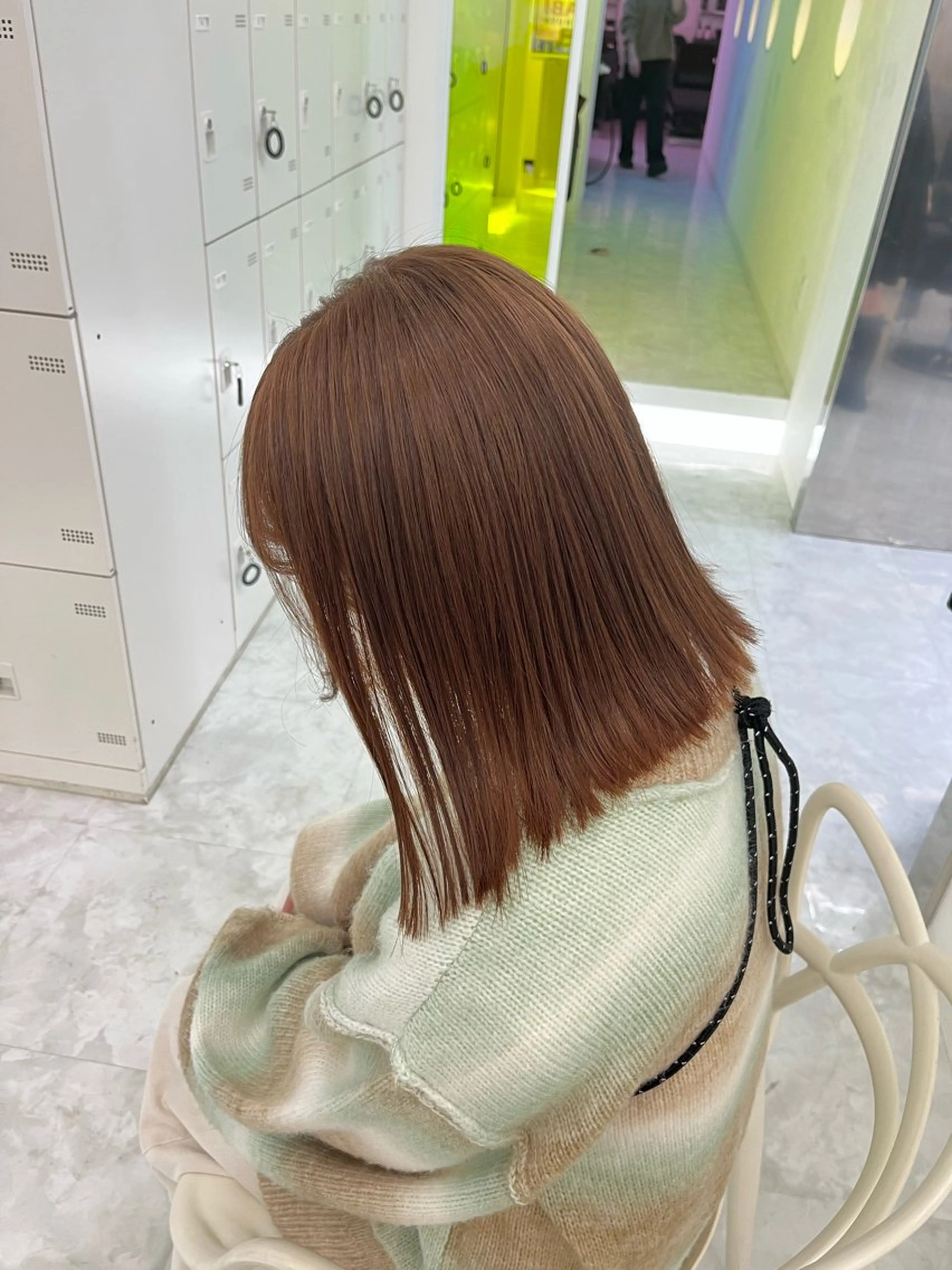 ミディアム Wカラー/暖色/べ ージュりく©︎🐝のヘアスタイル