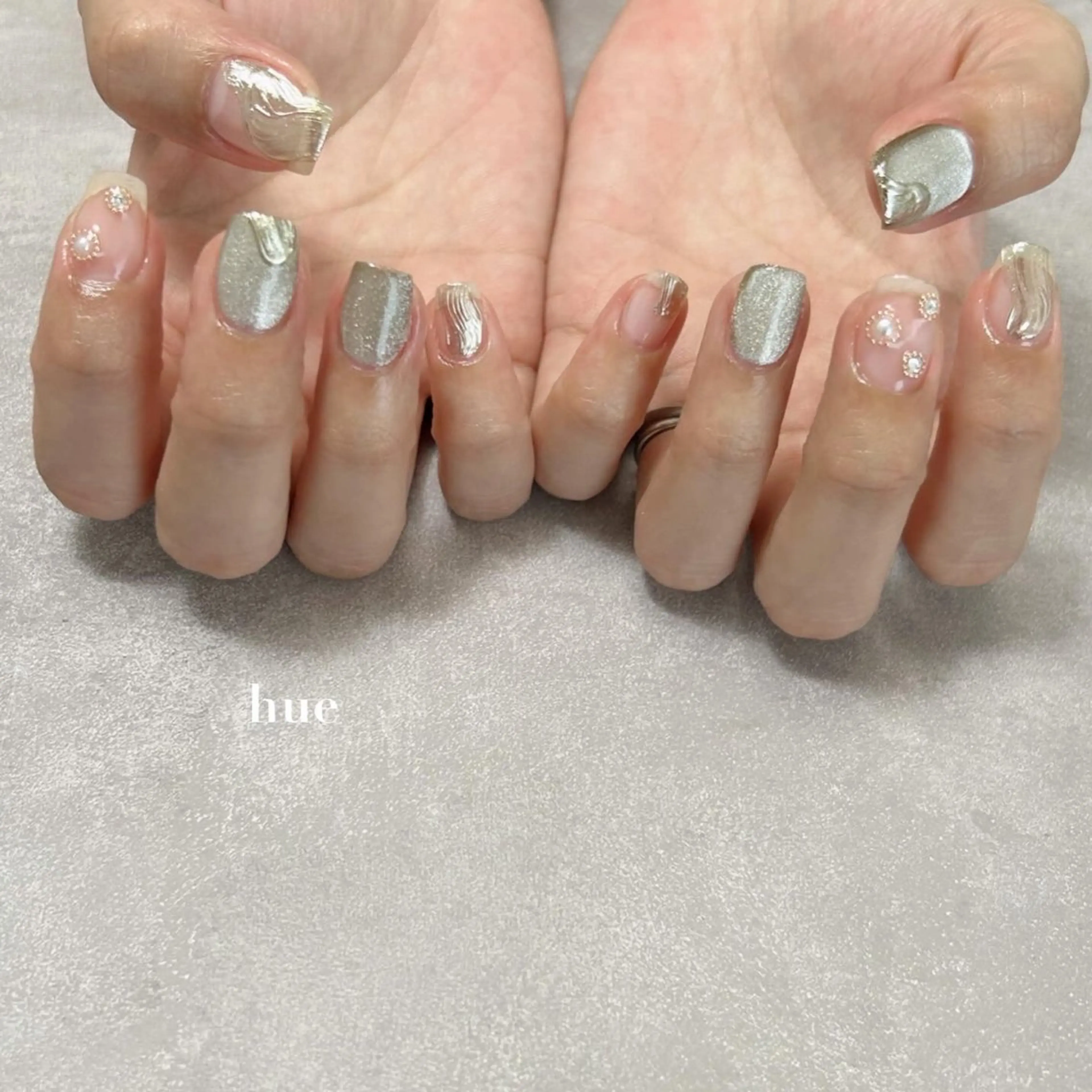 ネイル hue nailのネイルデザイン