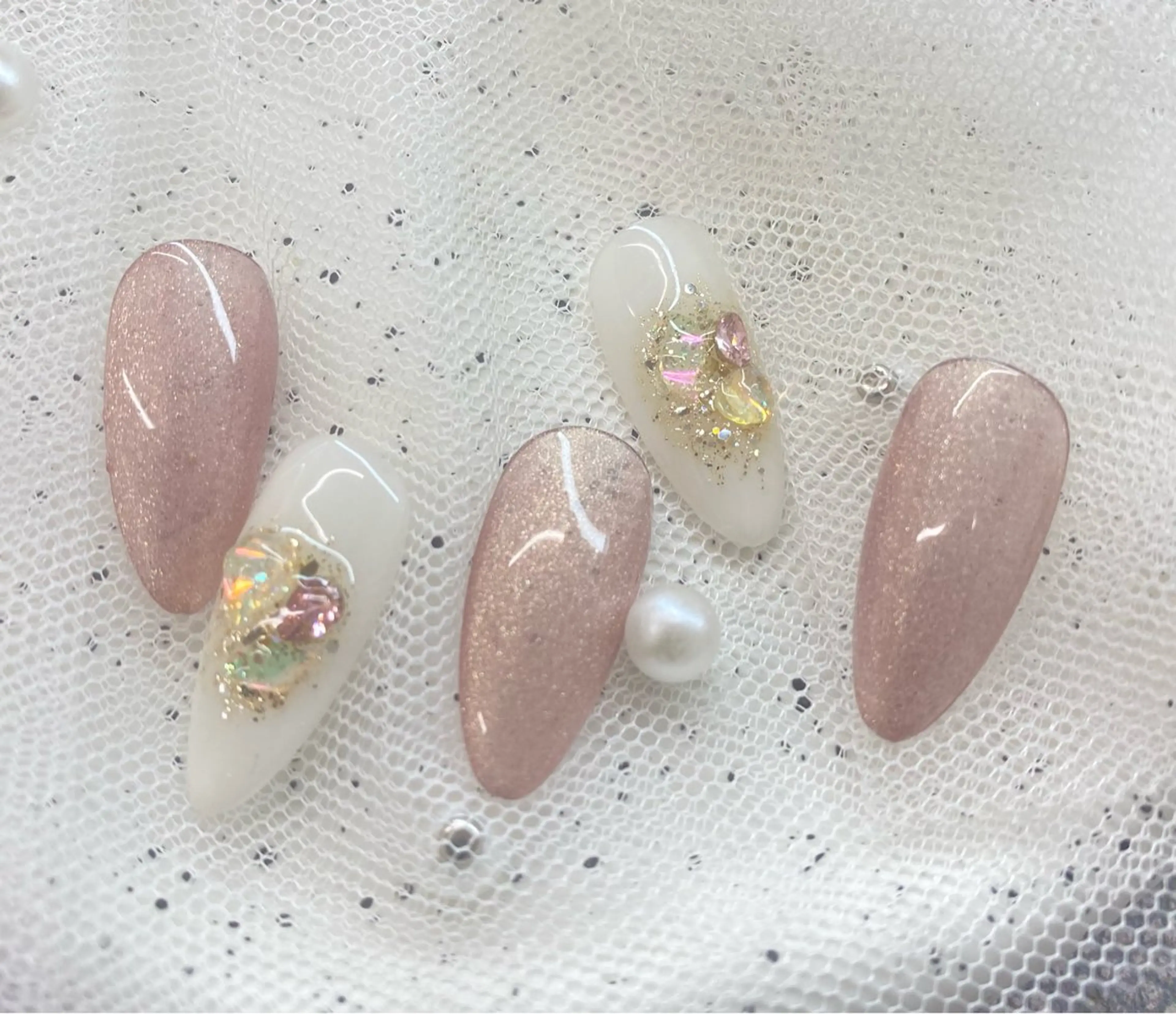 ネイル ハンドネイル AngelChris ビューティーサロン琳のネイルデザイン