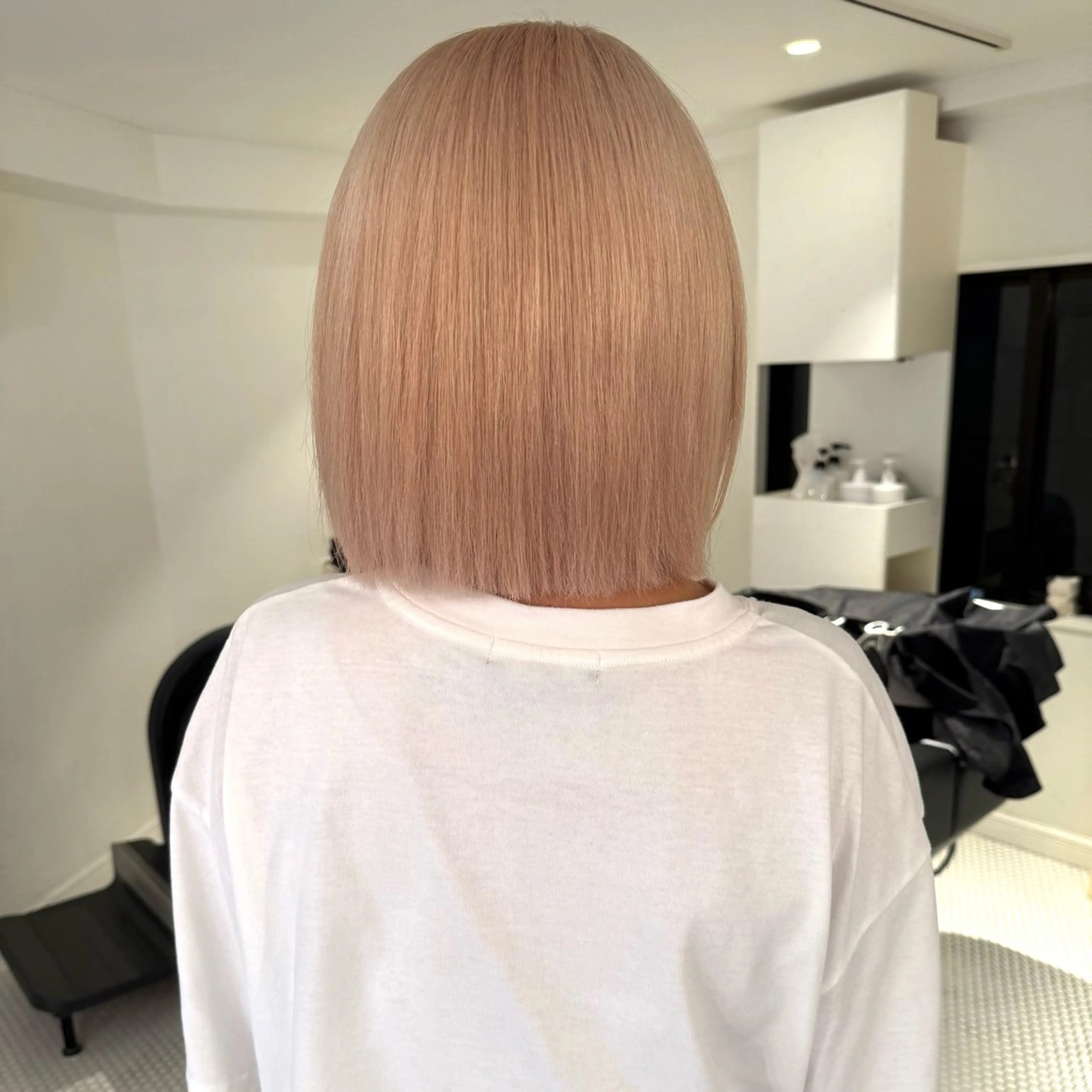 カラー ヘアカラー 升方 楓のヘアスタイル