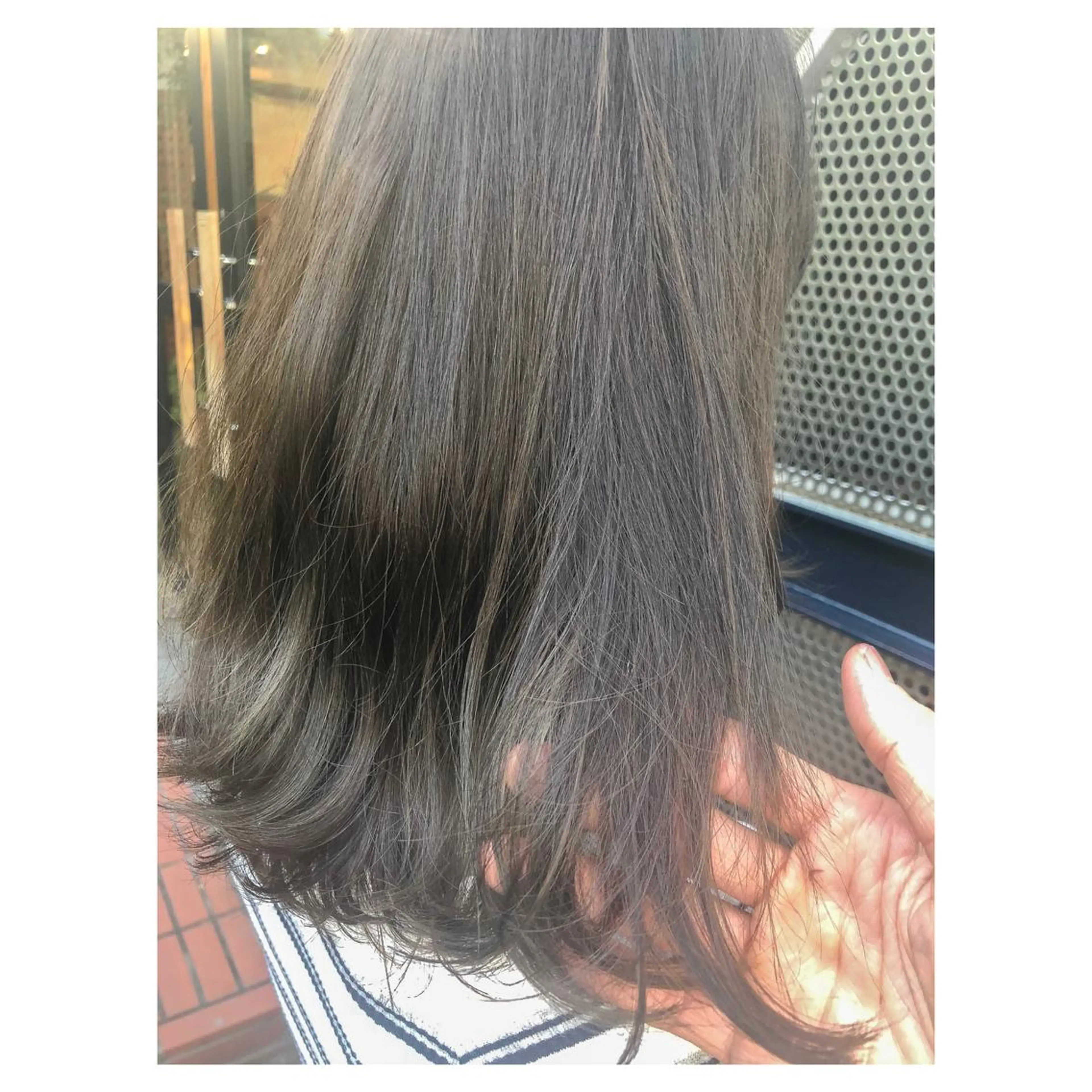 ミディアム カラー ベージュカラー カット ヘアカラー トリートメント ヘアセット センスをお届けします 大谷将生INFPのヘアスタイル