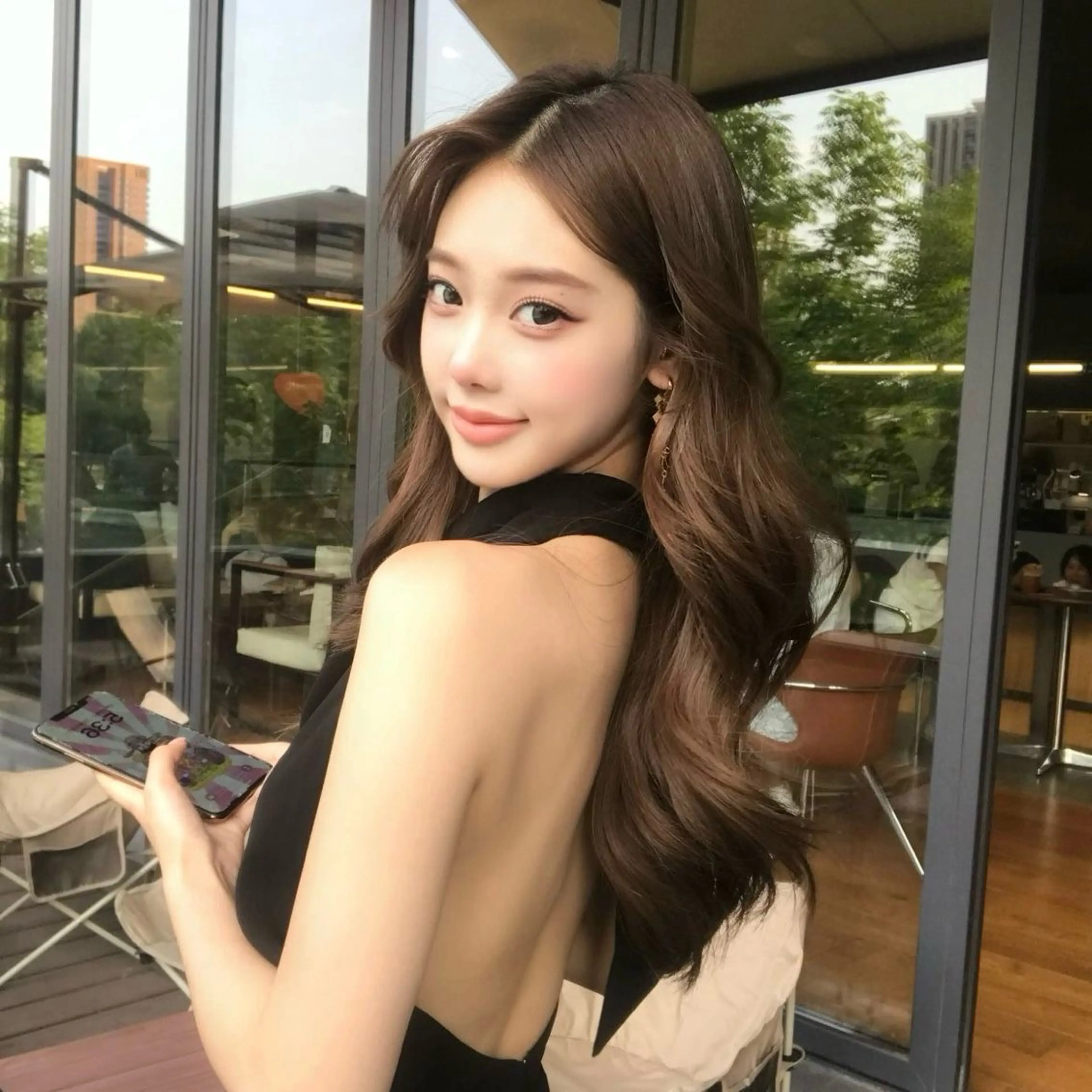 ロング カラー カット ヘアカラー トリートメント 中韓🇨🇳🇰🇷 🤍TAKAHIROのヘアスタイル