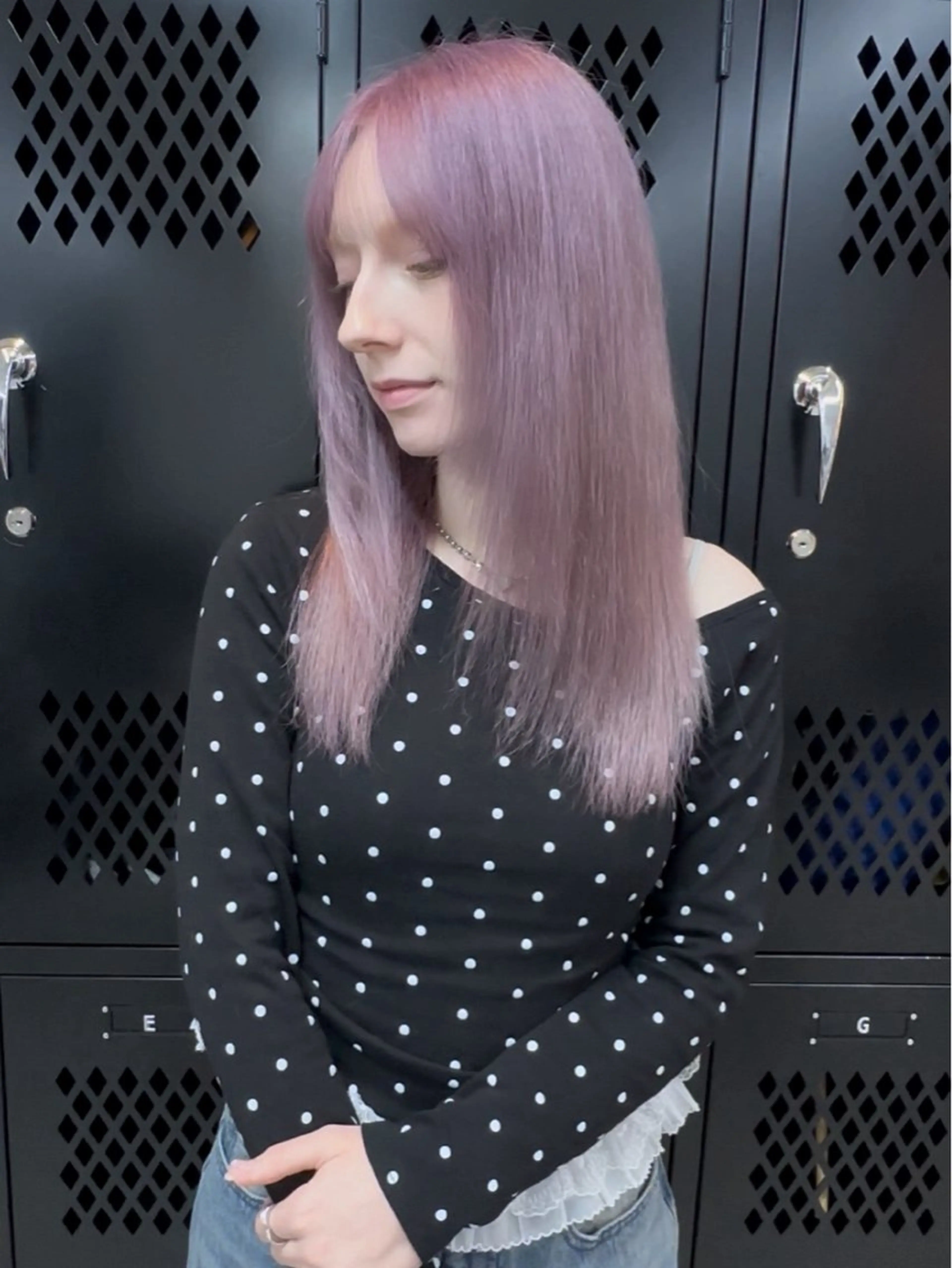 ロング カラー ヘアカラー 柏井 陽菜のヘアスタイル