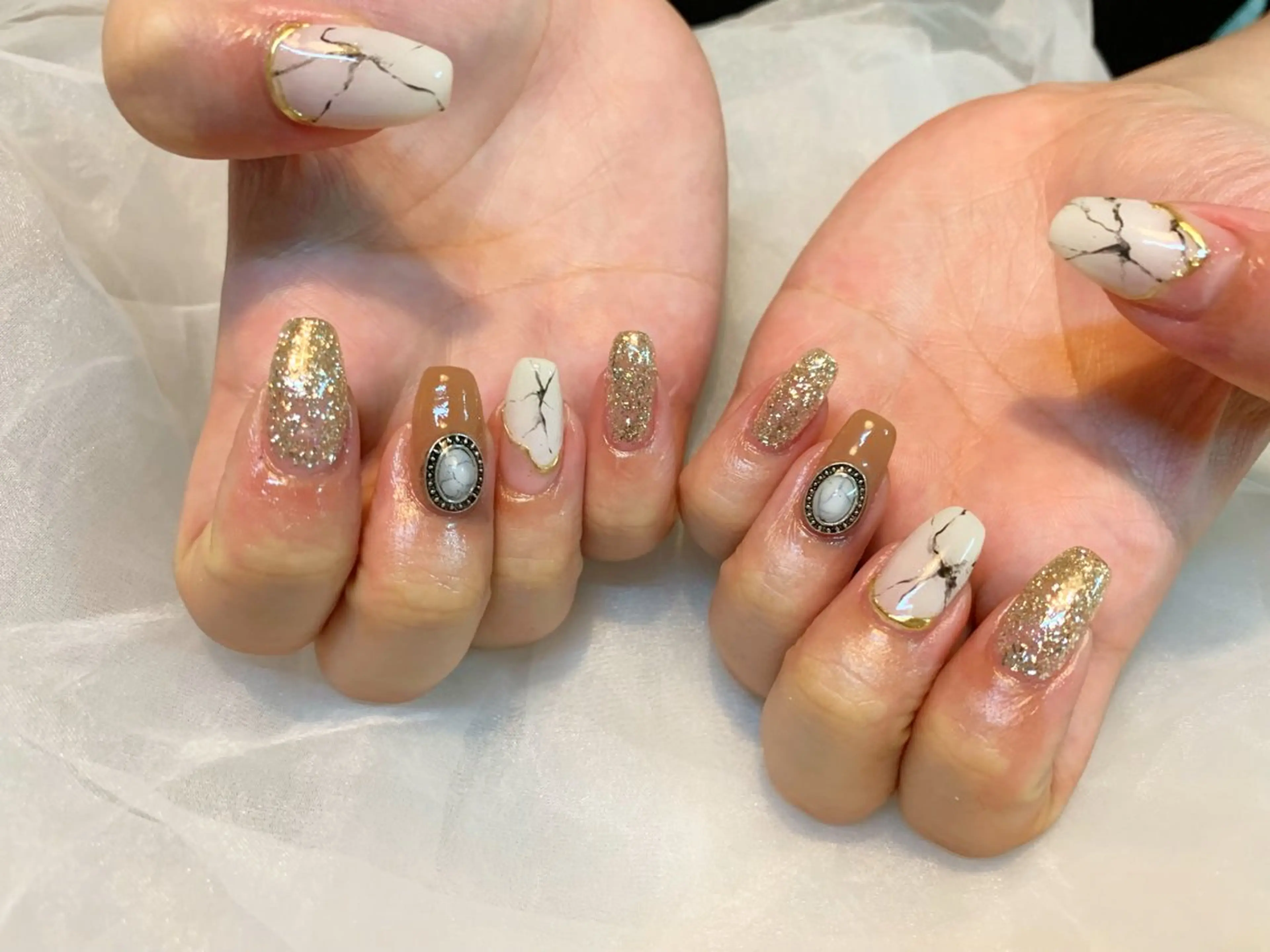 ネイル ハンドネイル フットネイル GéRanium Harukaのネイルデザイン