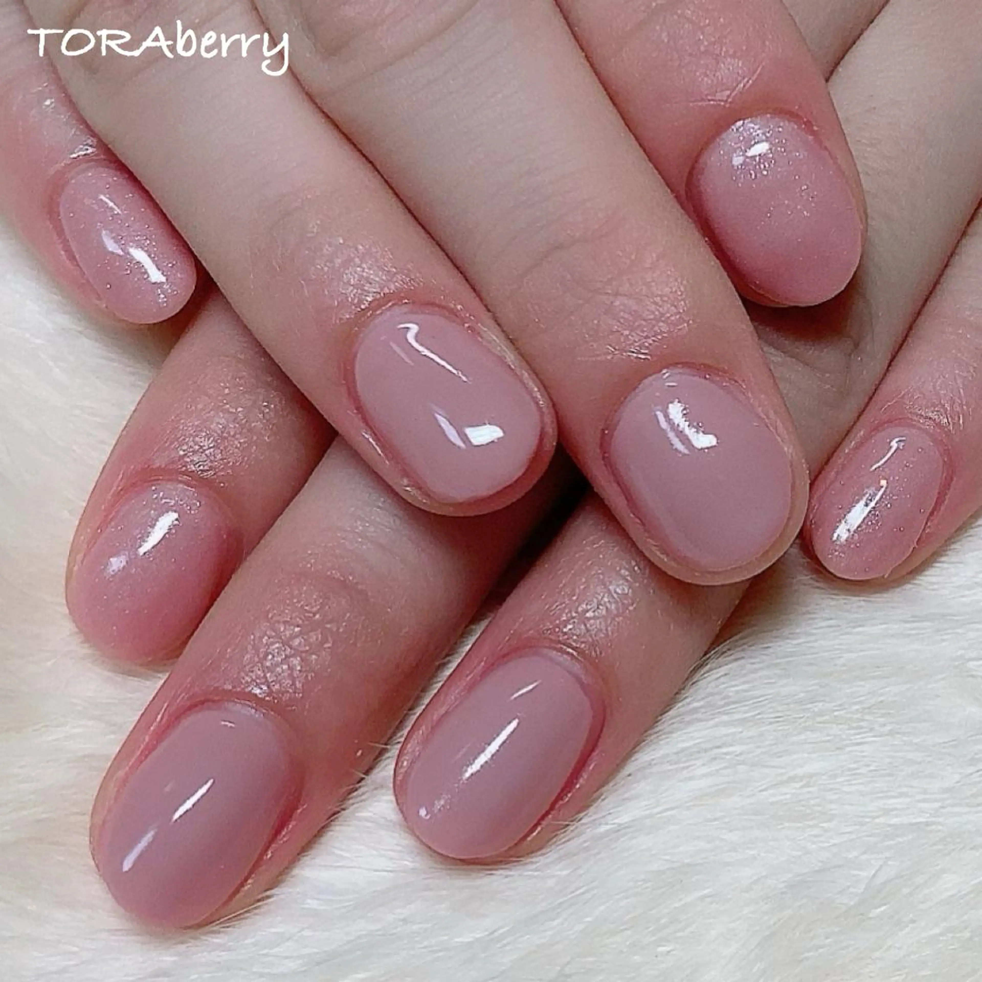 ネイル ワンカラーネイル ハンドネイル ネイリスト なつみのネイルデザイン