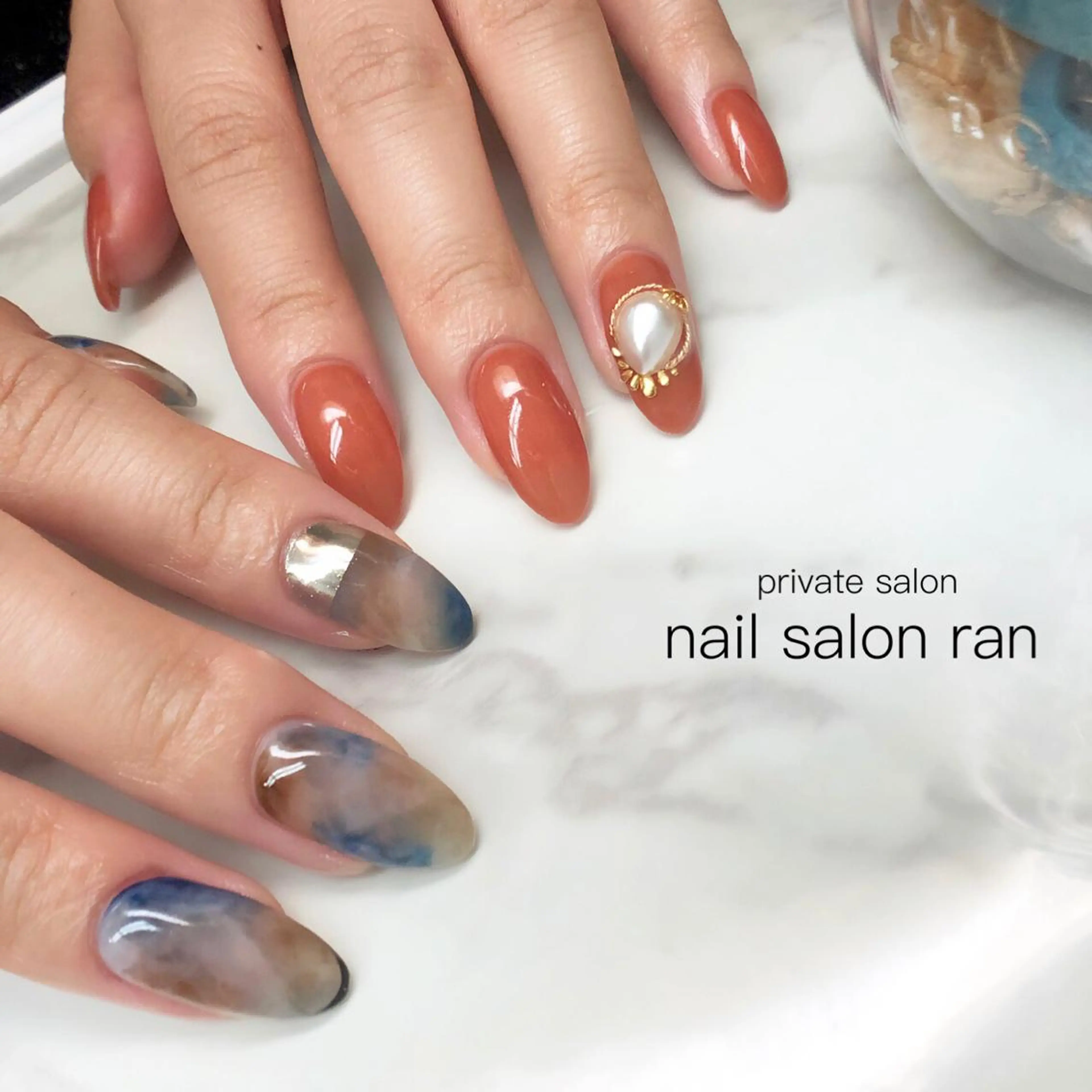 ネイル 持ち込み nailsalon ranのネイルデザイン