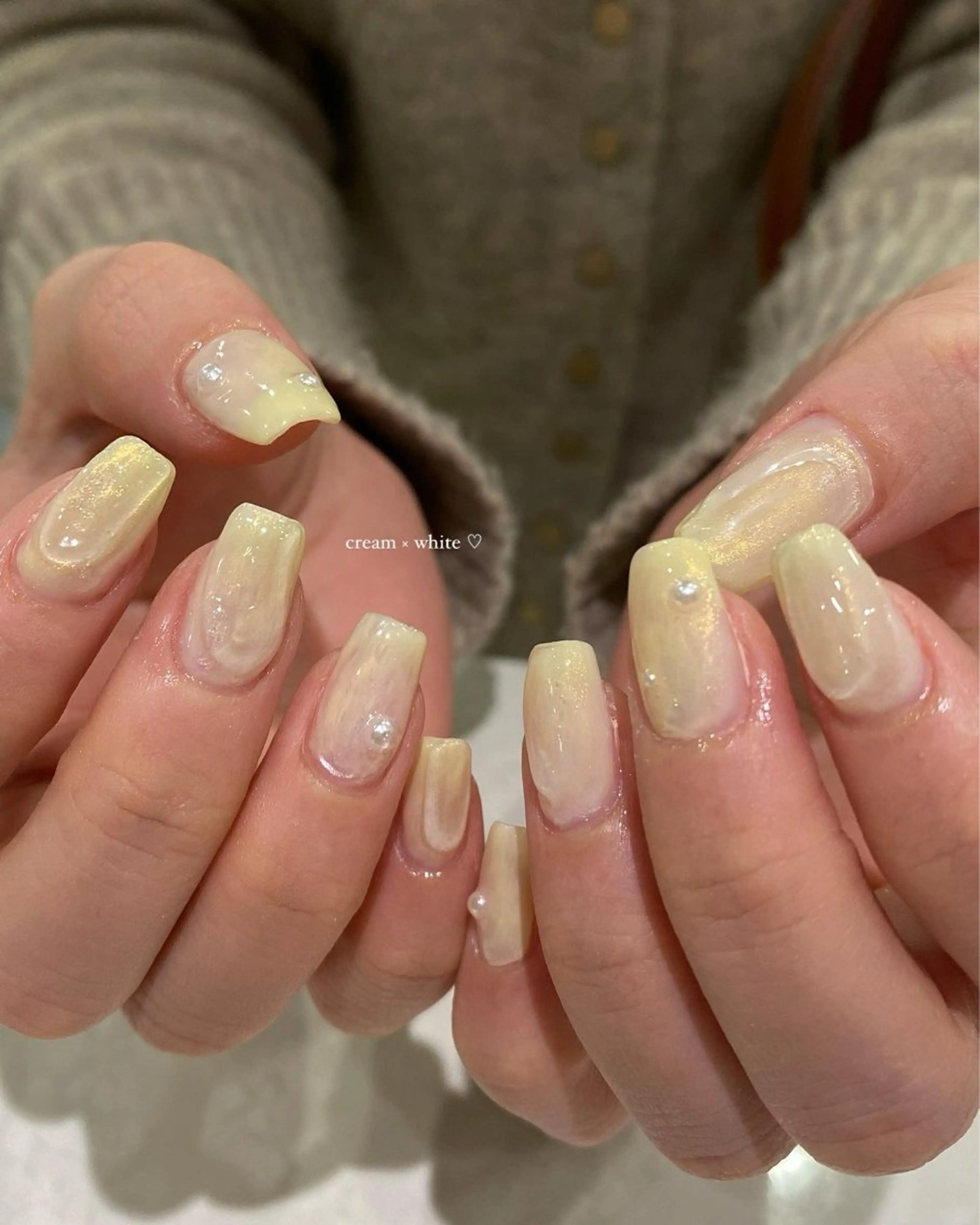 【オフありハンド🖐】お持ち込みニュアンスDesign 🫧　ご希望のデザインをメッセージにお願いします💓の写真