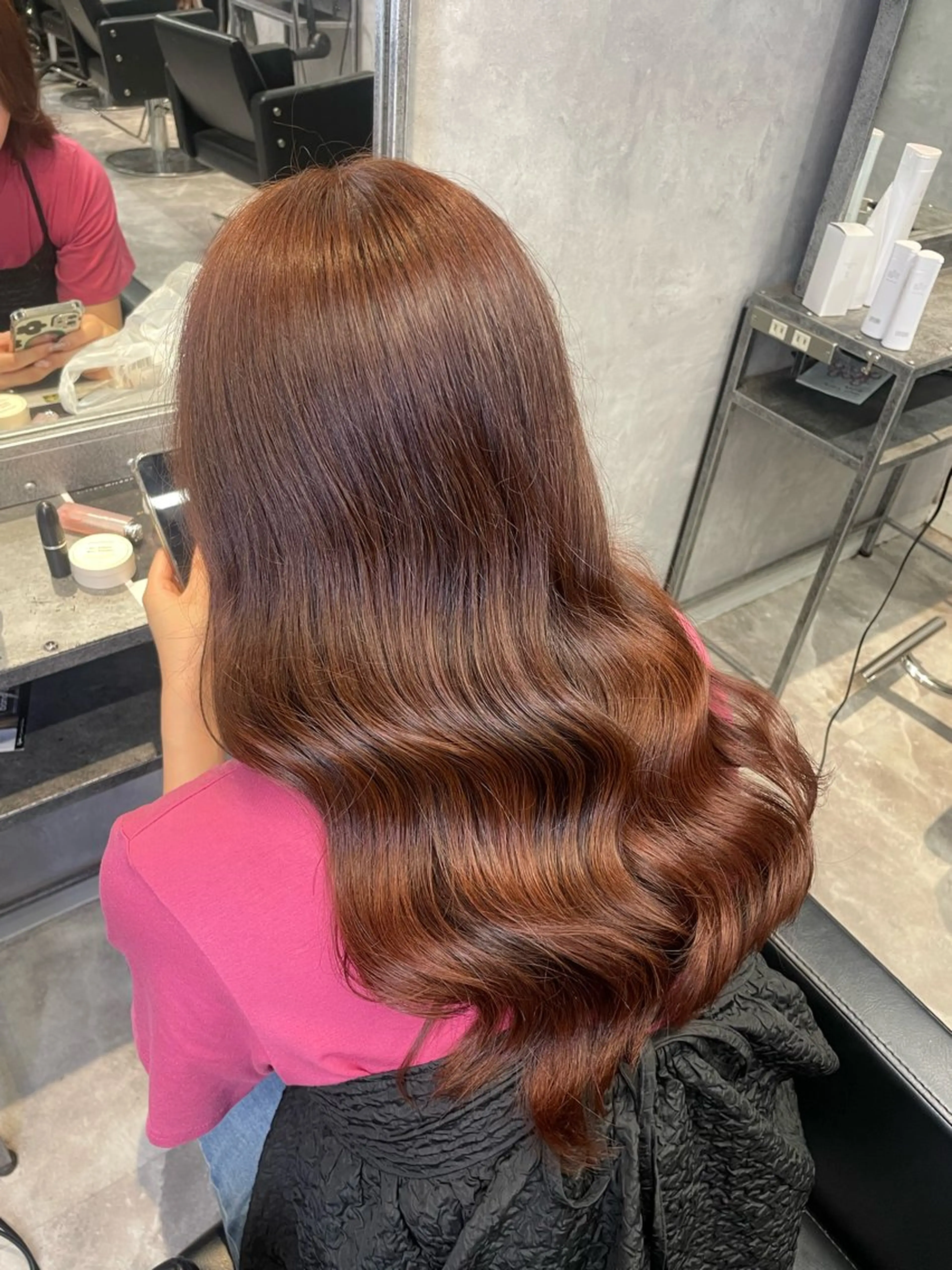 カラー ヘアカラー mimiiy fukaのヘアスタイル