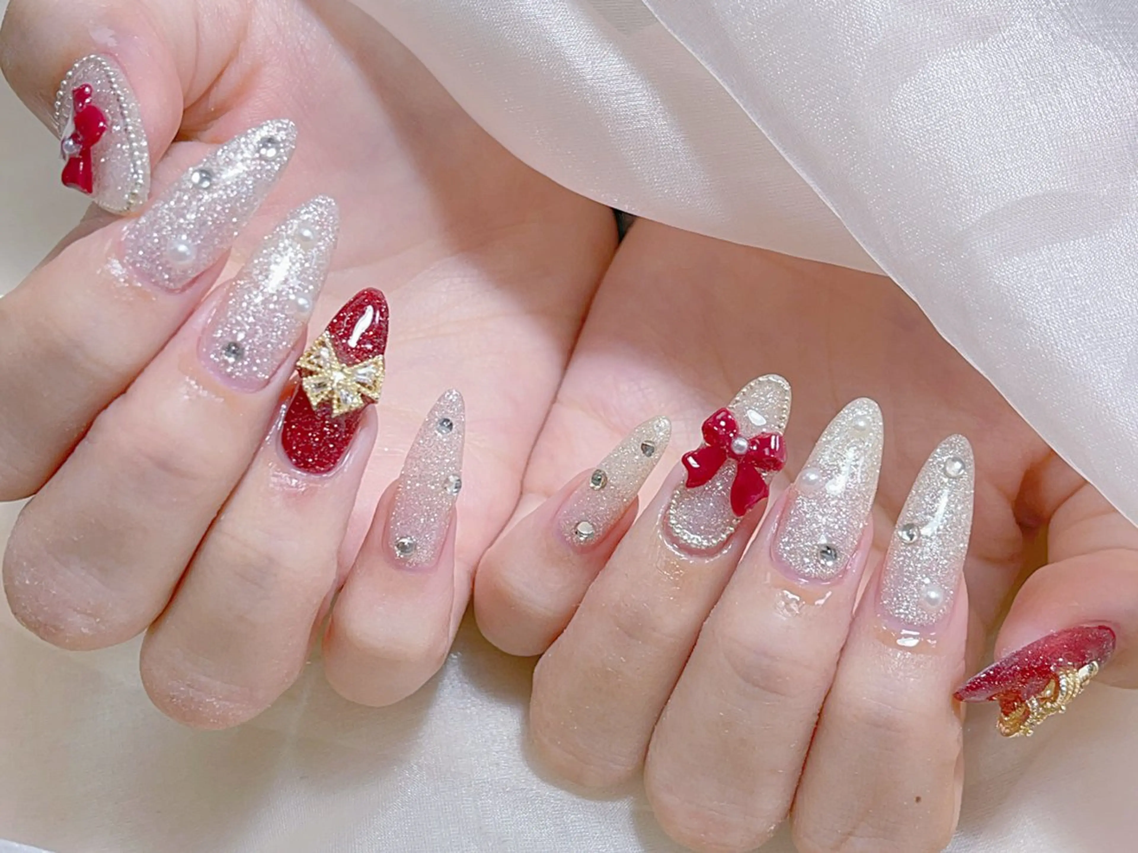 ネイル 🎀ネイルサロン エクラYUI🎀のネイルデザイン