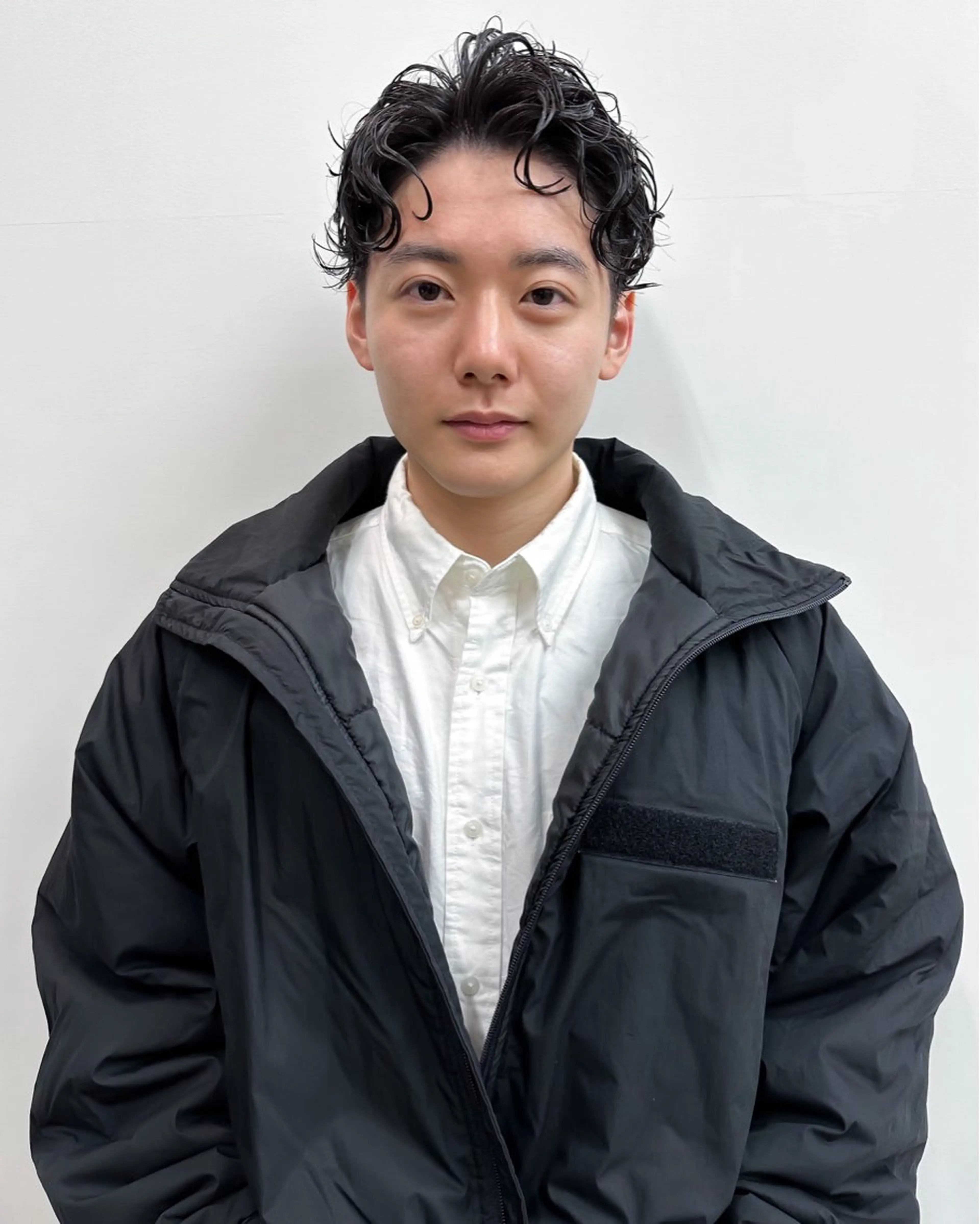 ショート パーマ メンズ メンズパーマ 似合わせカット ケアパーマ喜来雅由のヘアスタイル