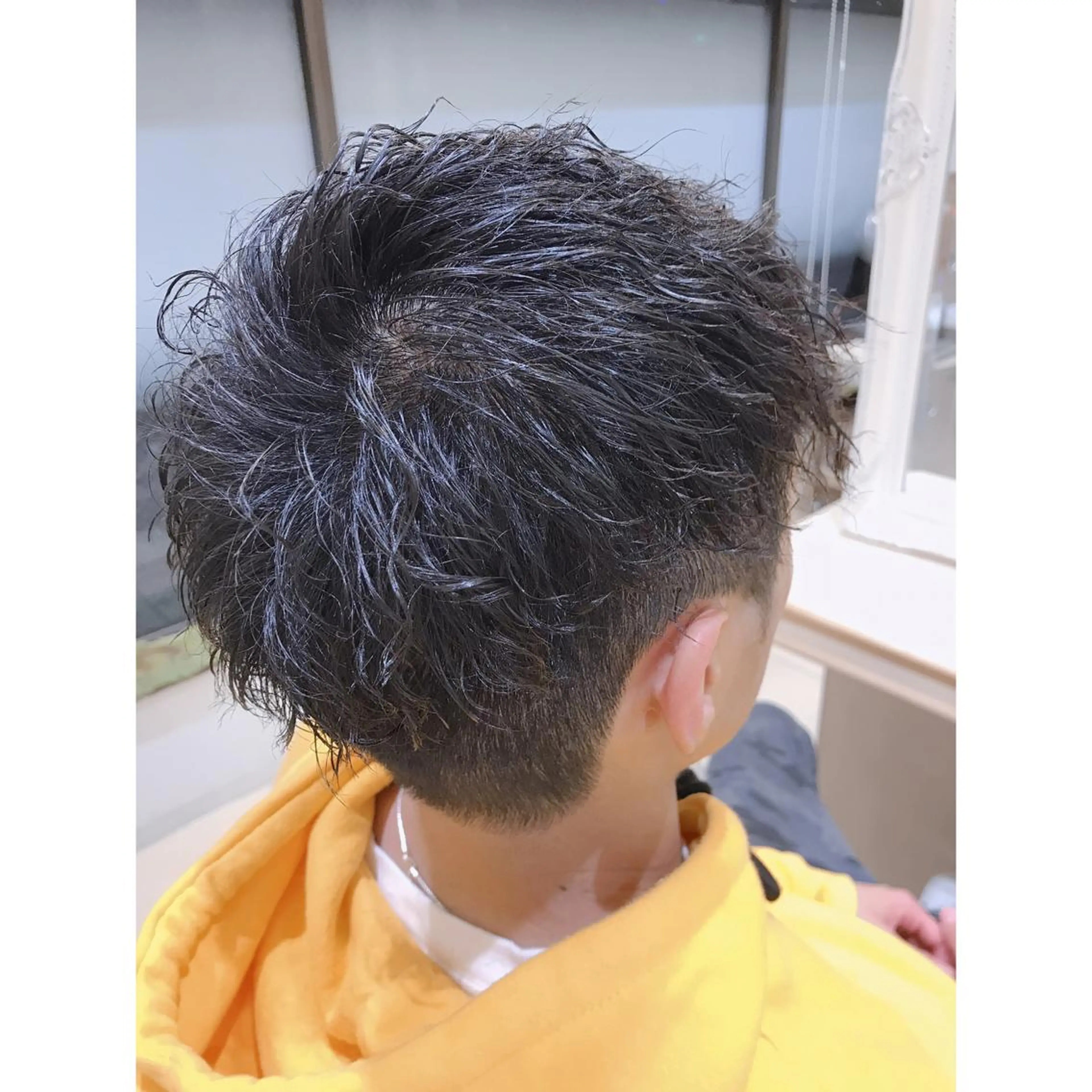 ショート パーマ メンズ 髪質改善/茅ヶ崎 マツモト リョウのヘアスタイル