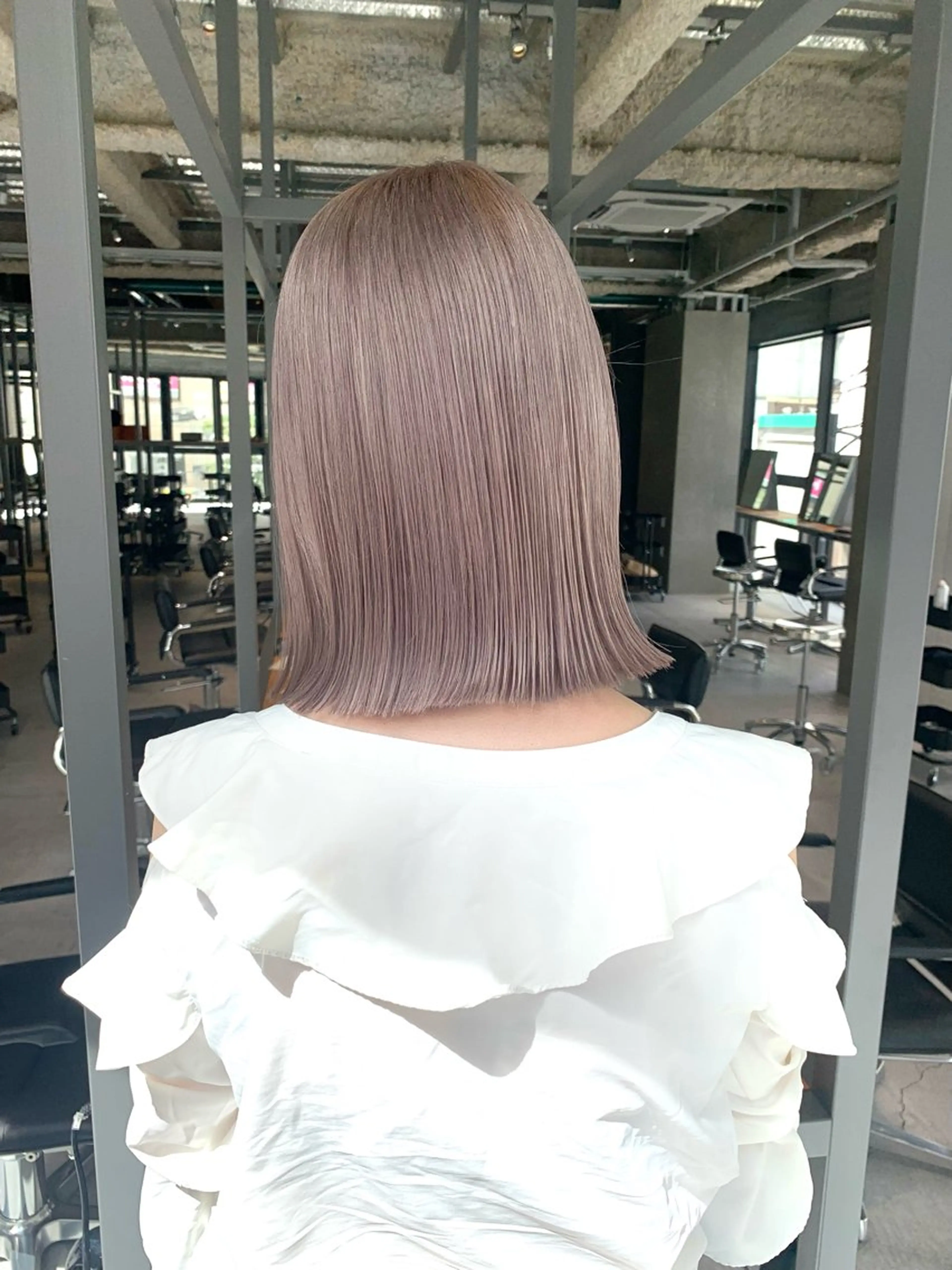 【🍇ブリーチダブルカラー🍇】➕カット➕ハホニコ3stepトリートメント🌟※黒染め履歴のある方はご案内出来かねます※の写真