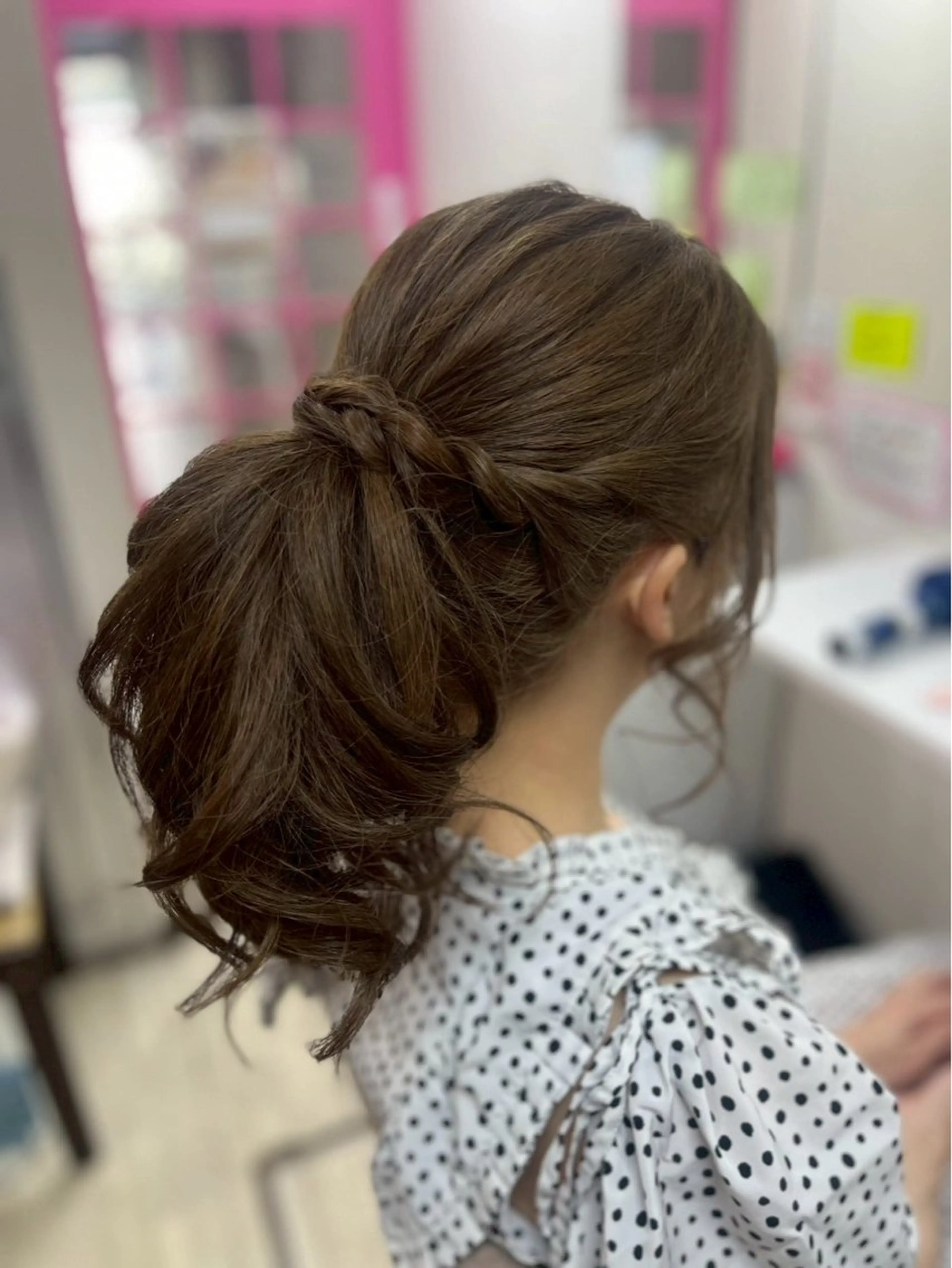 セミロング へアセット/心斎橋 支持率No.1✨🌈のヘアスタイル