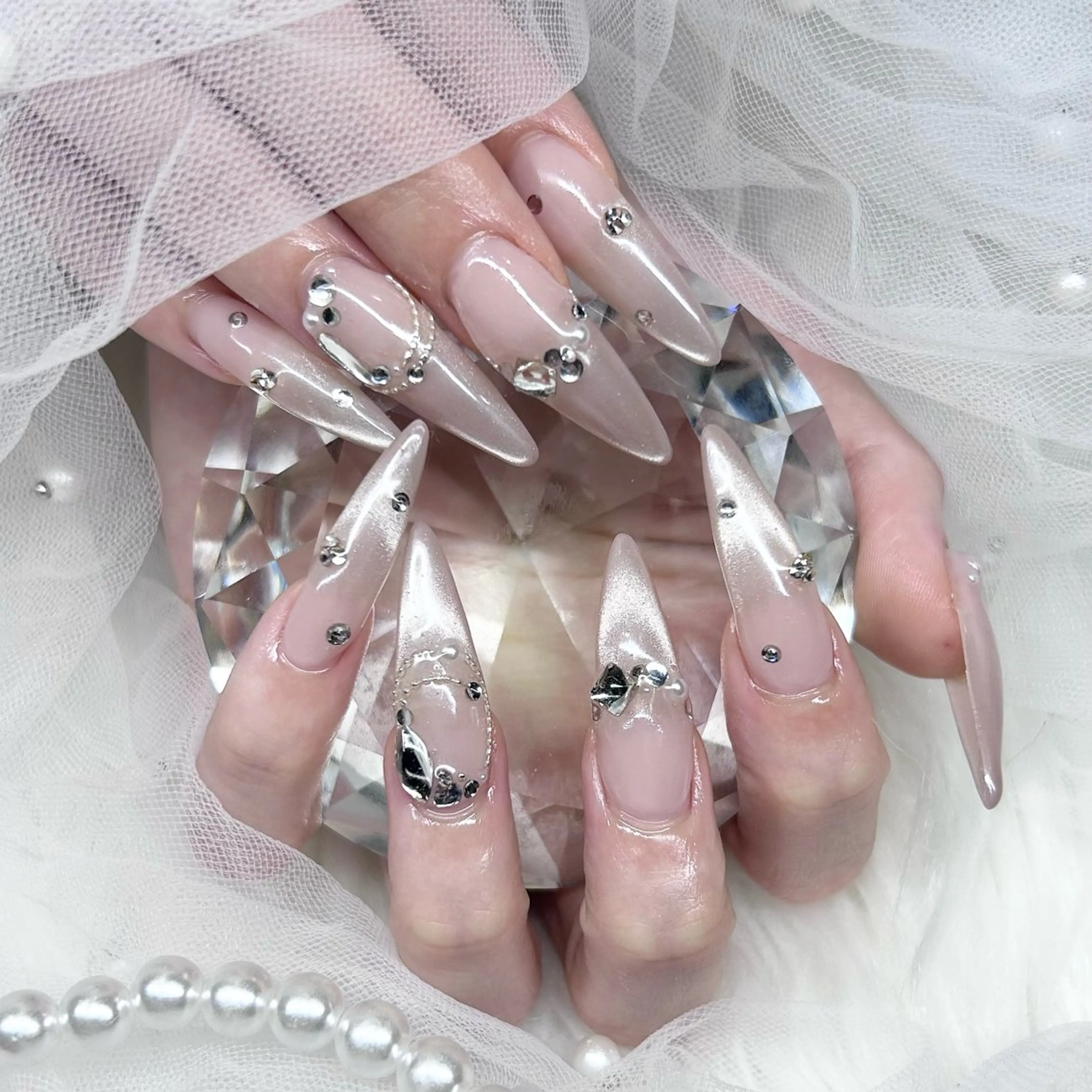 ネイル ハンドネイル Lumo所属・めろち ちゃんのネイルデザイン