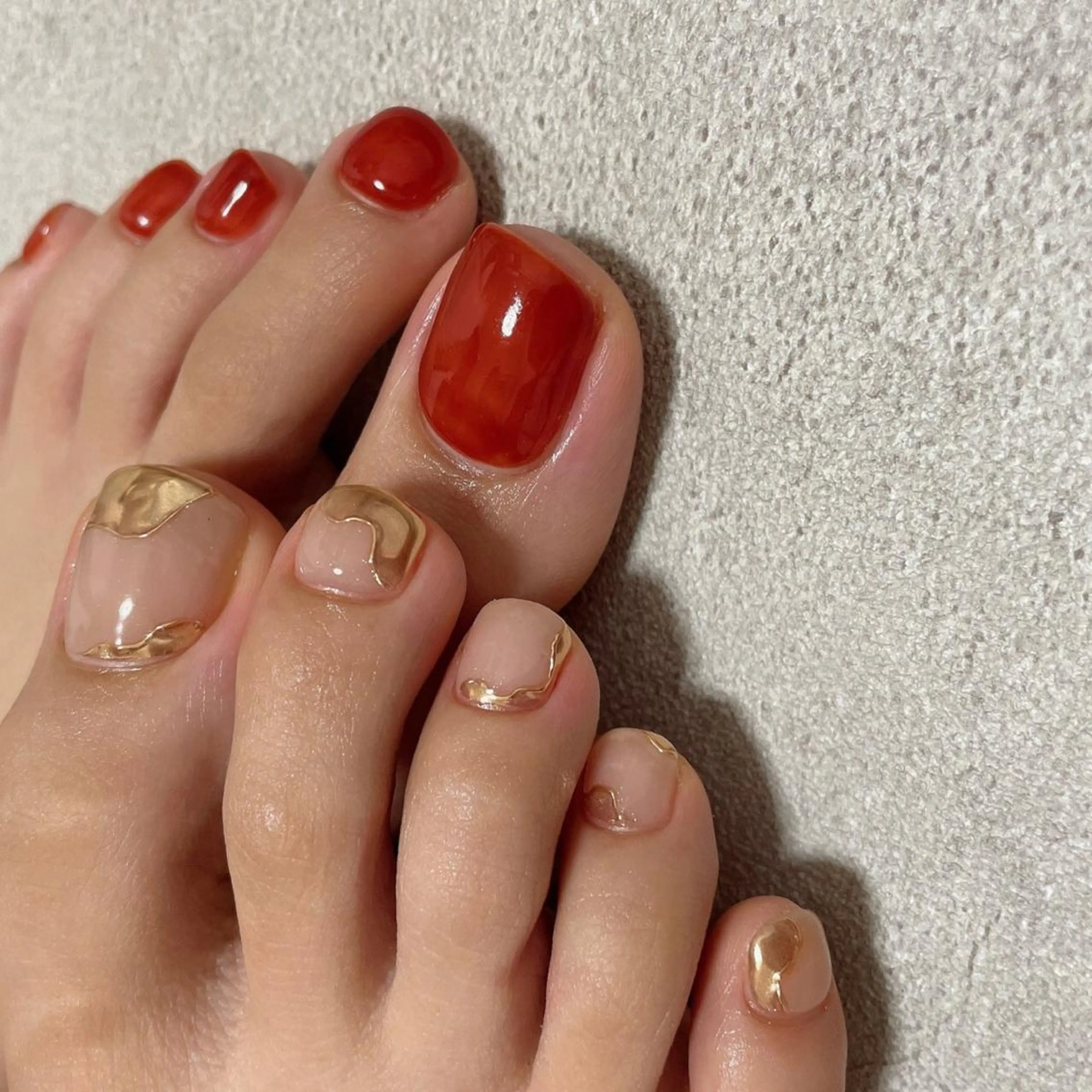 ネイル フットネイル lilbondir. chiharuのネイルデザイン