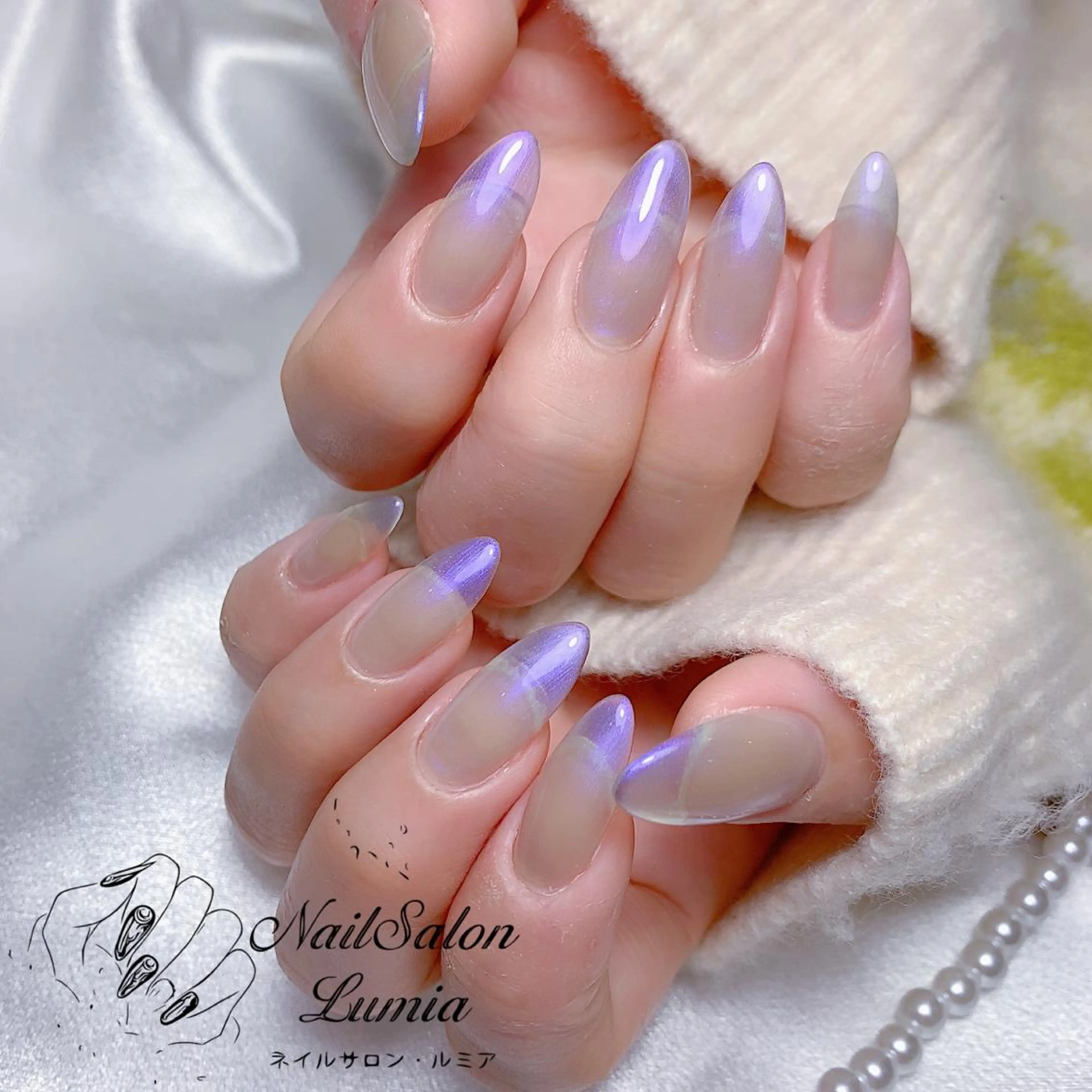 ネイル ハンドネイル ネイルサロン ルミア Lumia 店長のネイルデザイン