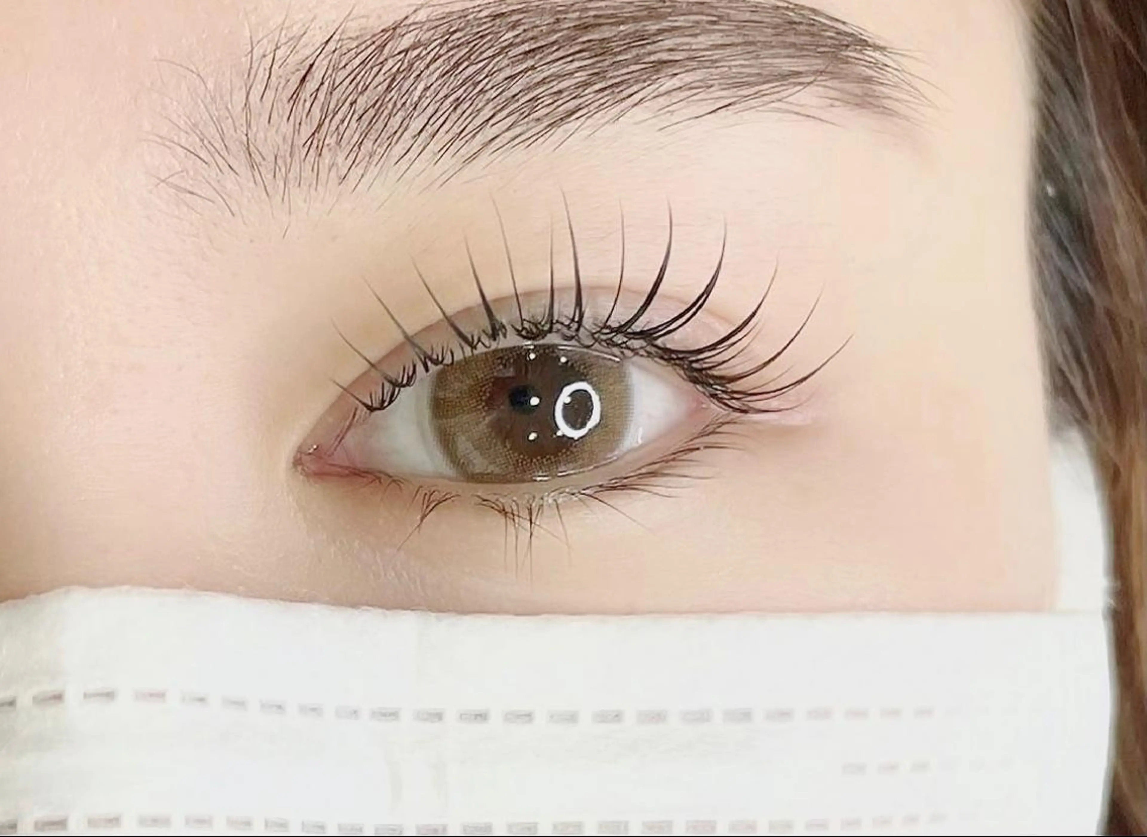 マツエク・マツパ ナチュラル eyeslon　PURE所属・pure 白崎のマツエク・マツパデザイン