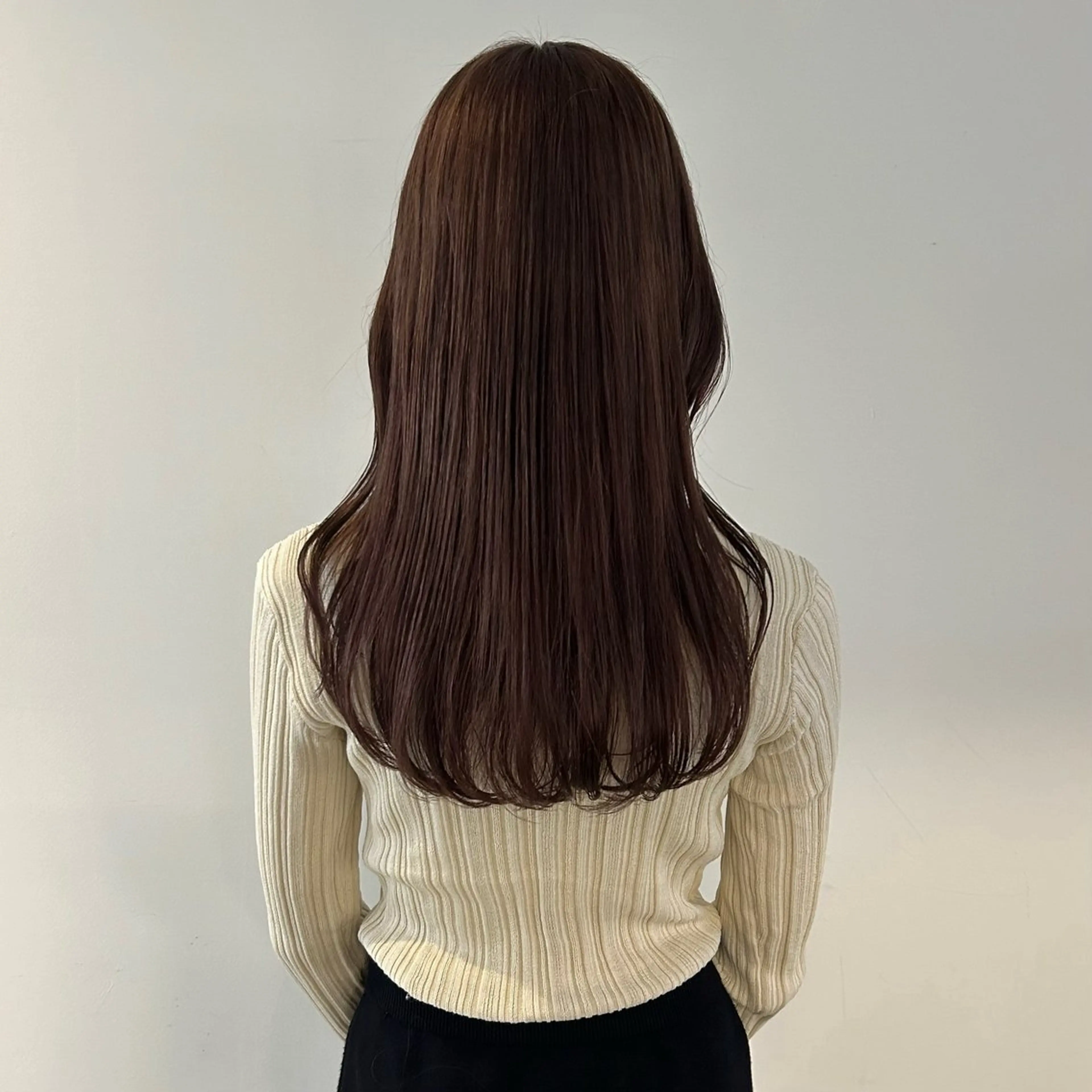 ロング カラー ブリーチ ケアブリーチ 透明感カラー ダブルカラー ブリーチなしカラー nonoka オリーブ/グレージュのヘアスタイル