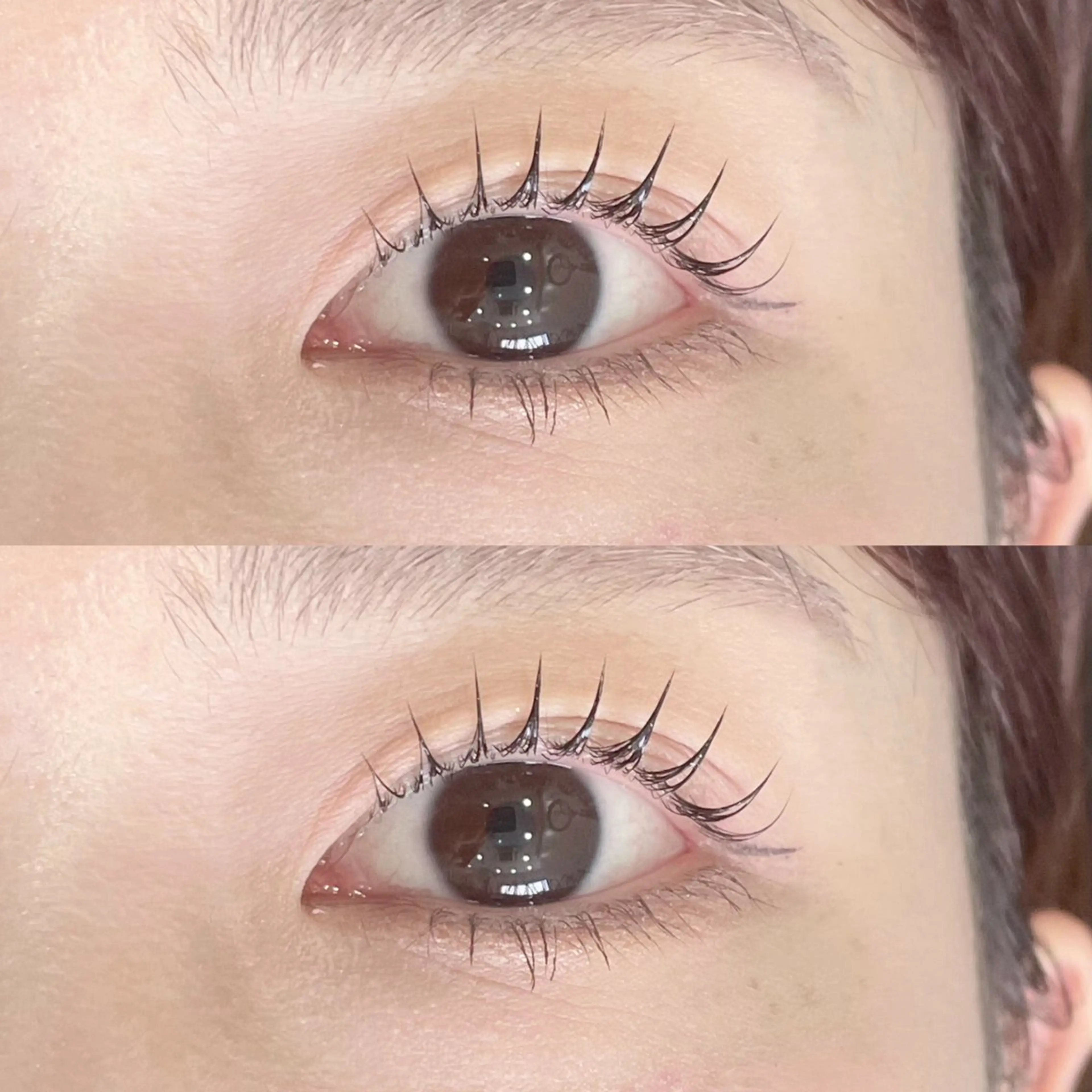 マツエク・マツパ ナチュラル パリジェンヌラッシュリフト まつげパーマ マツパ miho 【韓国束感まつげ】のマツエク・マツパデザイン