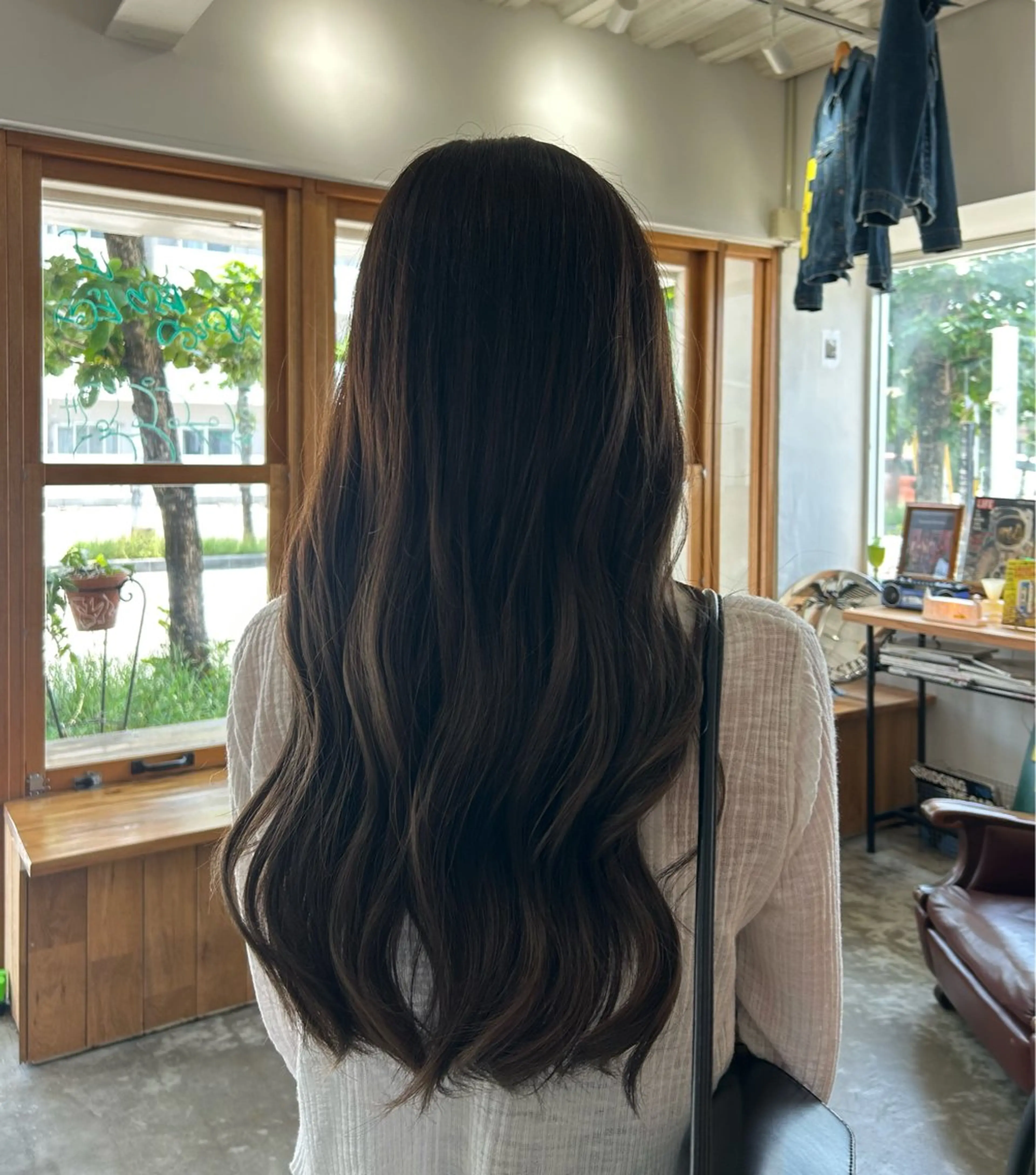 ロング カラー AOI✖️ BY MY SIDEのヘアスタイル