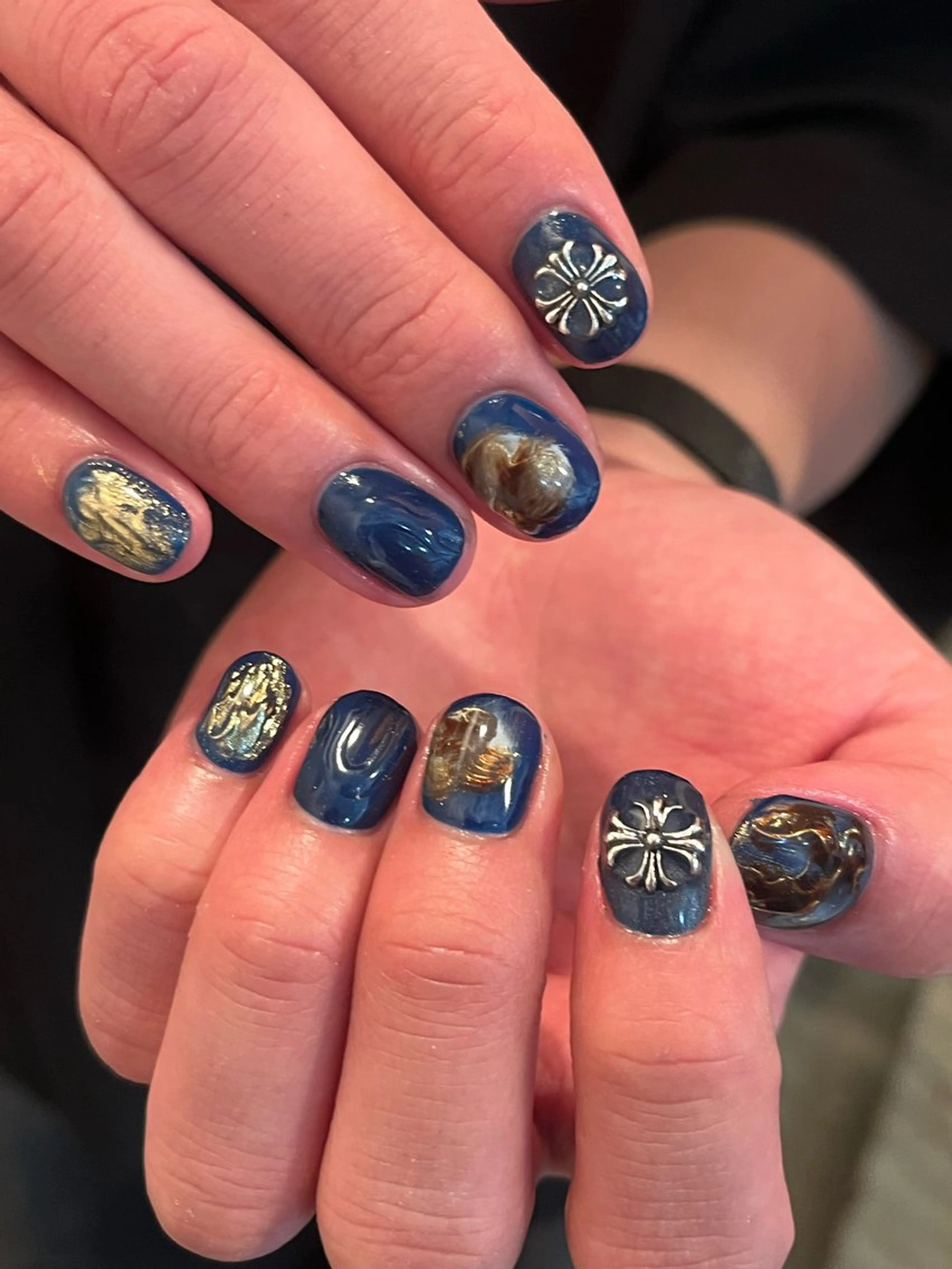 ネイル 文 /個性派ネイルのネイルデザイン