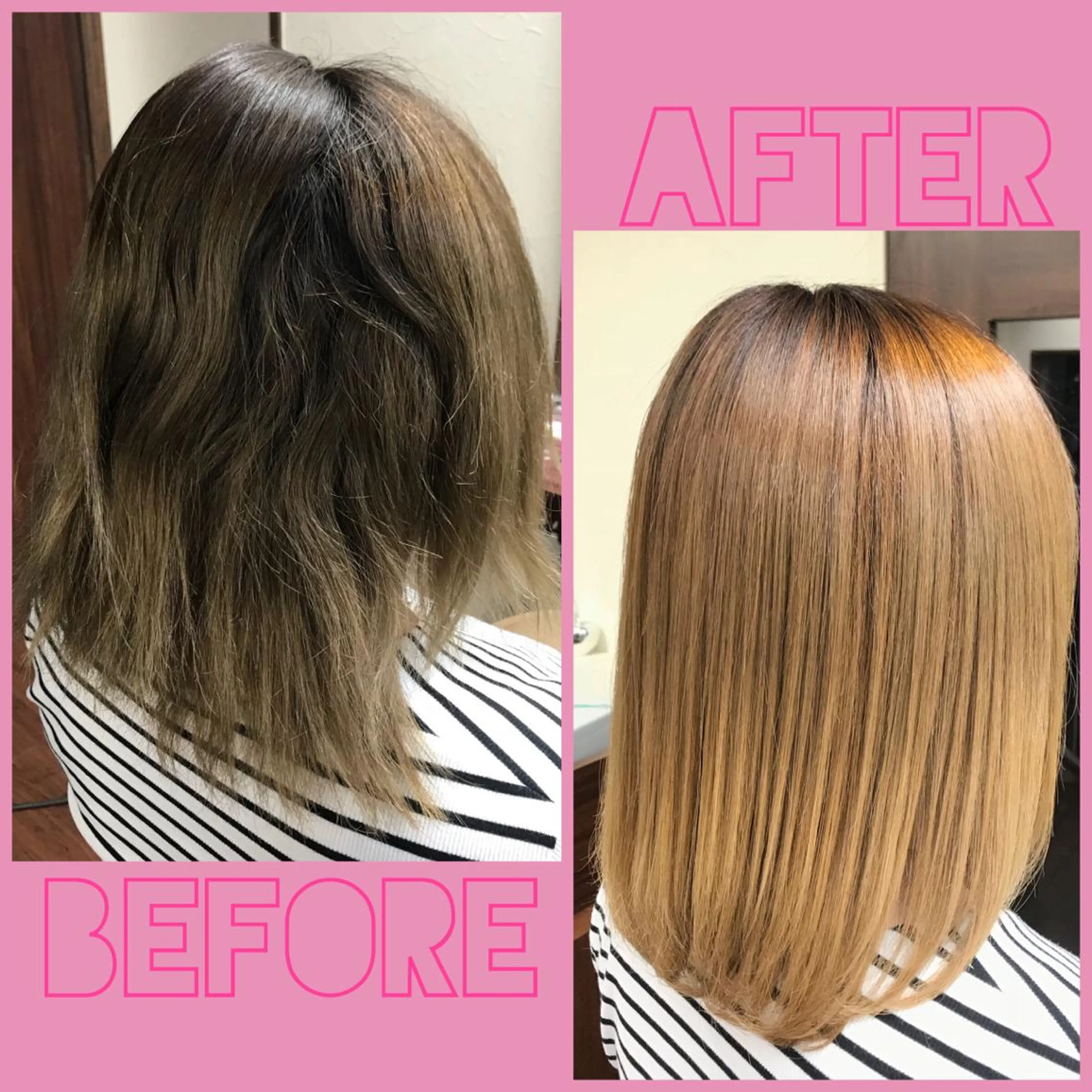 セミロング SHIN/レイヤー カット×クロスパーマのヘアスタイル